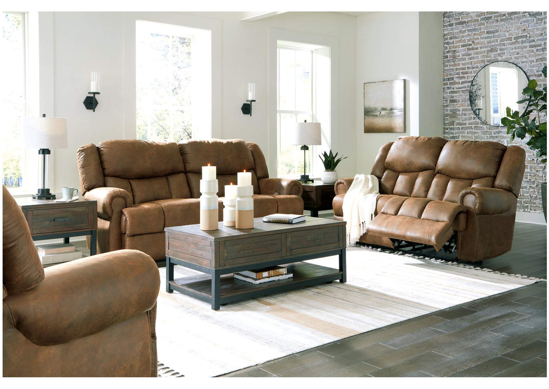 Boothbay Power Reclining Sofa, Loveseat and Recliner,Signature Design By Ashley