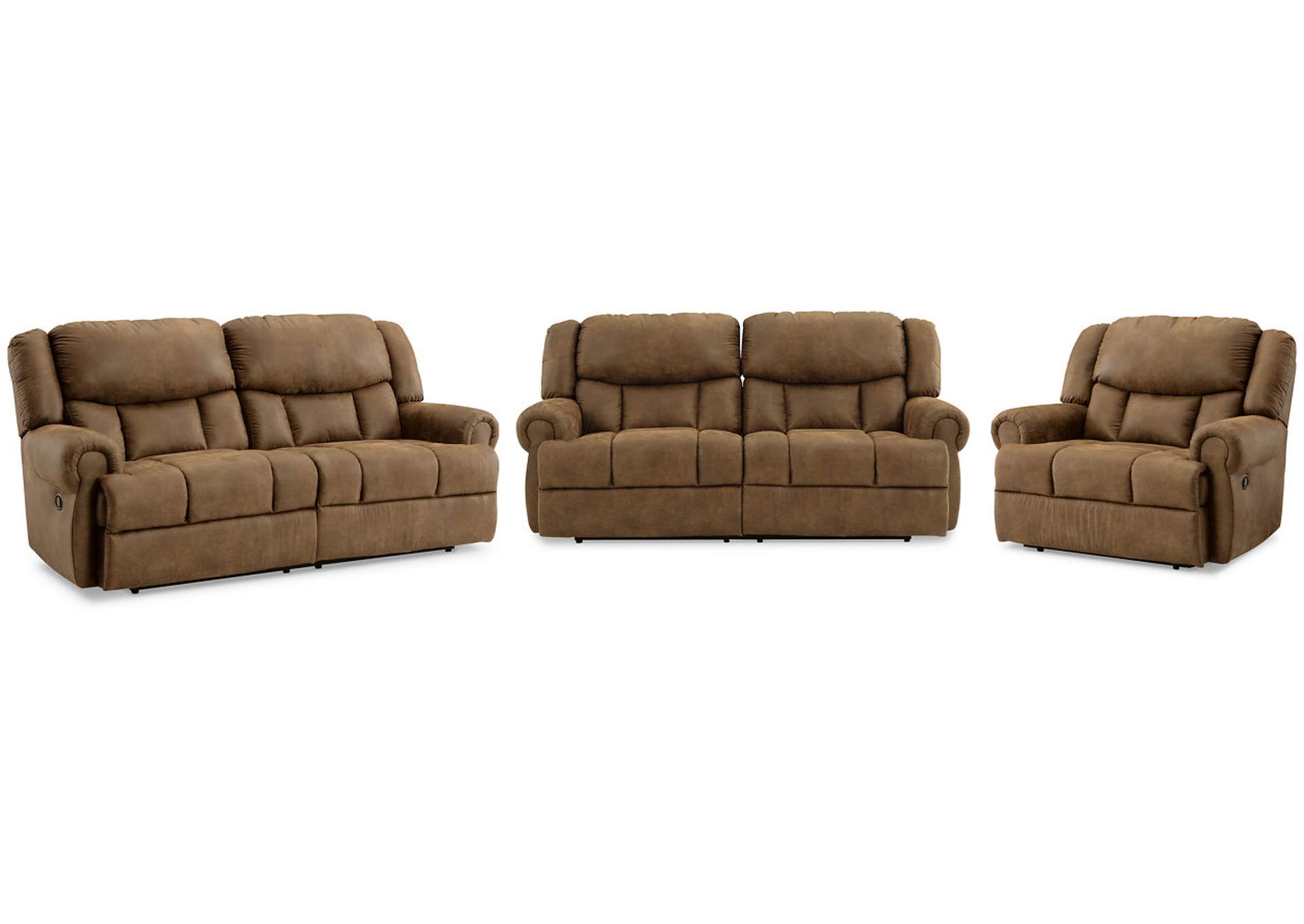 Boothbay Reclining Sofa, Loveseat and Recliner,Signature Design By Ashley