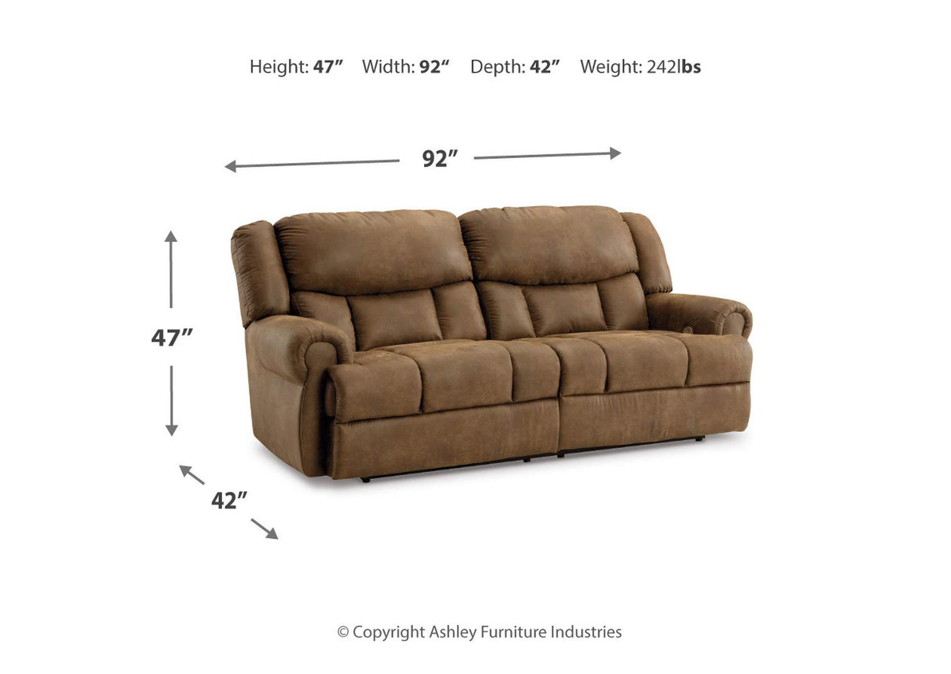 Boothbay Power Reclining Sofa, Loveseat and Recliner,Signature Design By Ashley