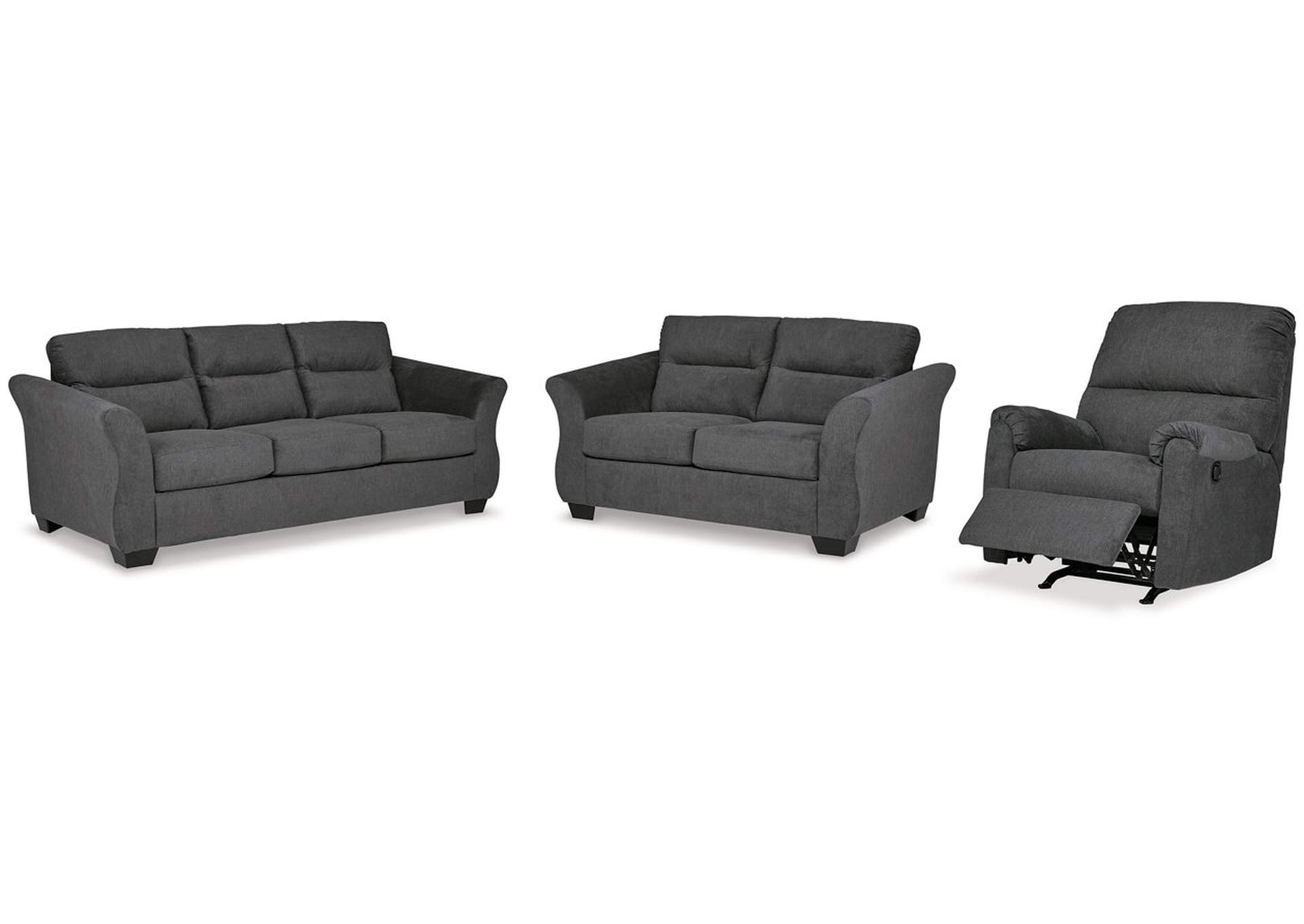 Miravel Sofa, Loveseat and Recliner,Signature Design By Ashley