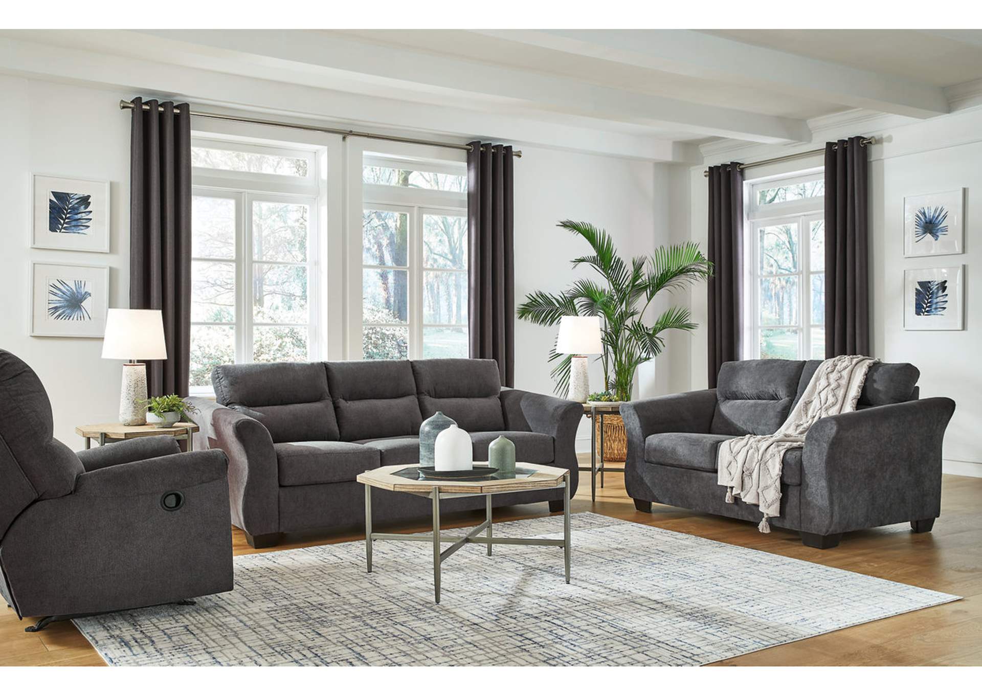 Miravel Sofa, Loveseat and Recliner,Signature Design By Ashley