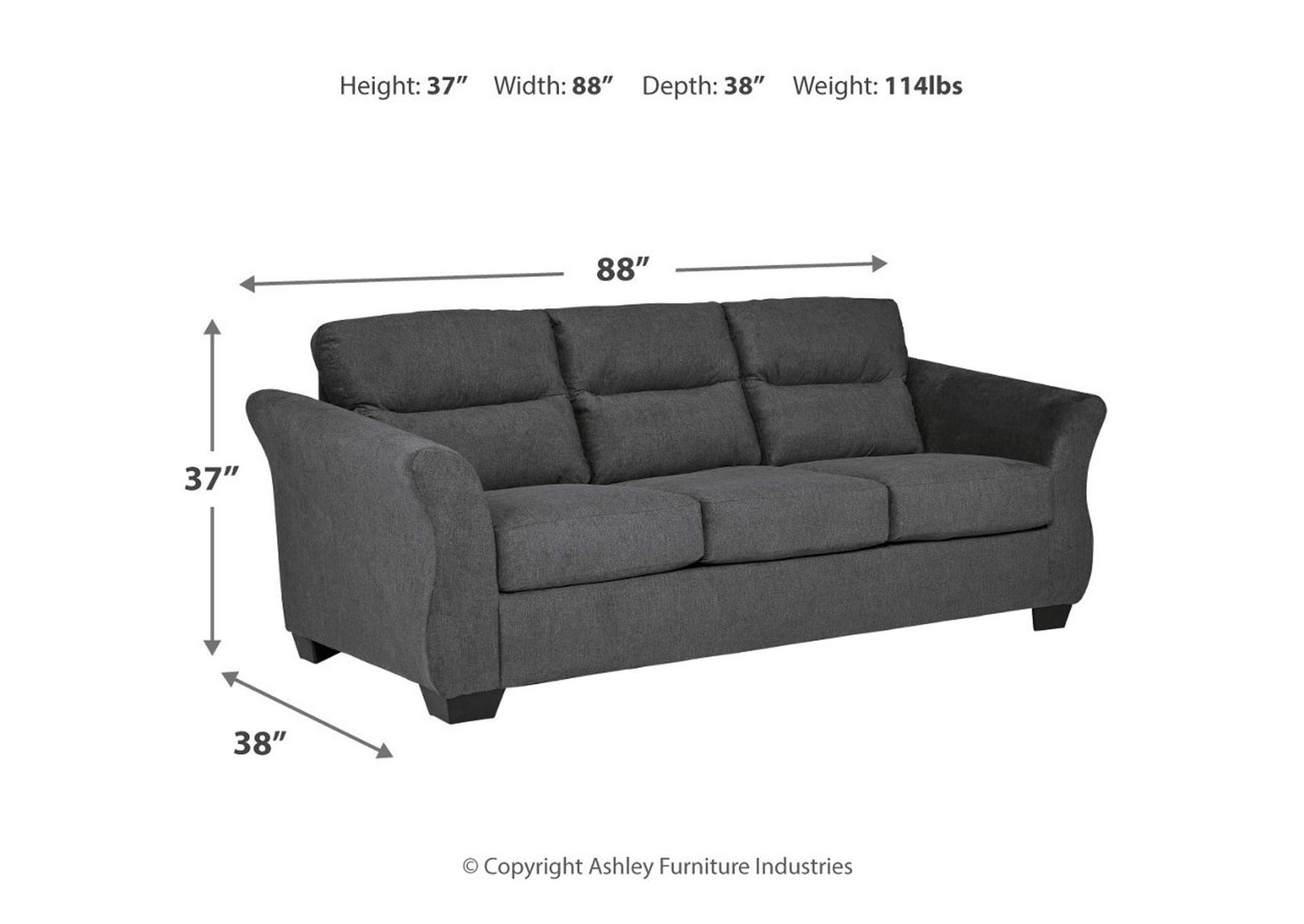 Miravel Sofa, Loveseat and Recliner,Signature Design By Ashley