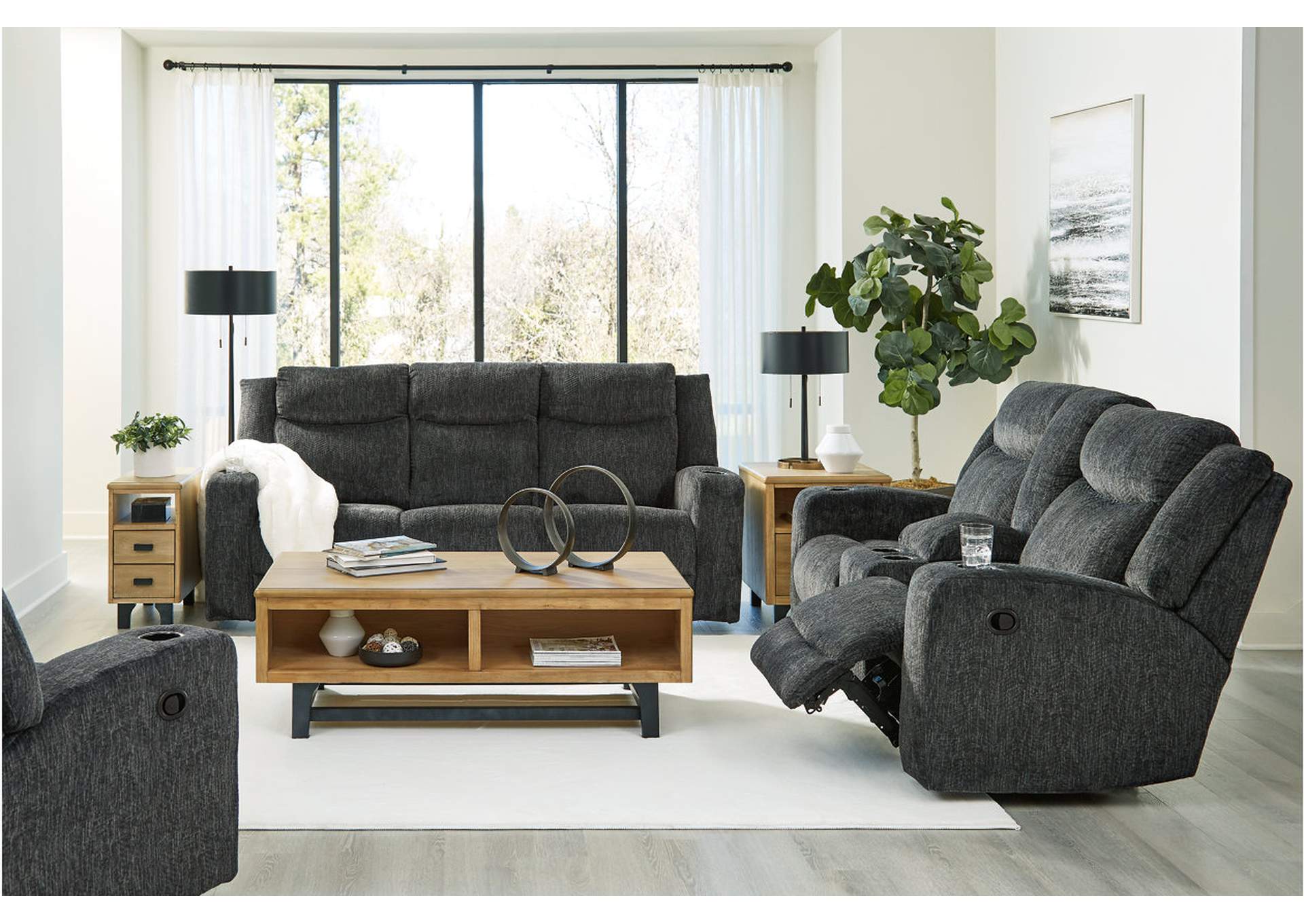 Martinglenn Reclining Sofa, Loveseat and Recliner,Signature Design By Ashley