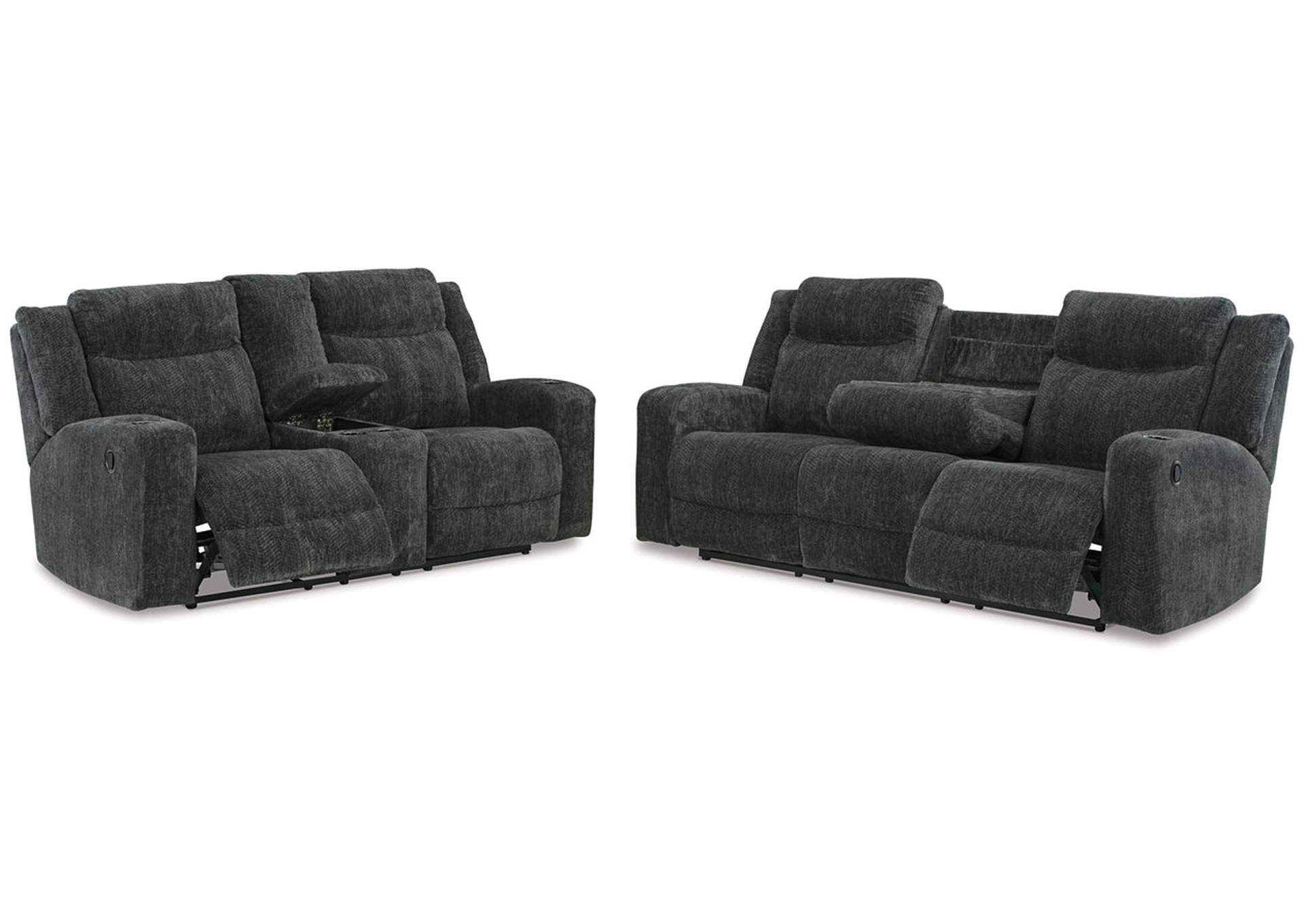 Martinglenn Reclining Sofa and Loveseat,Signature Design By Ashley