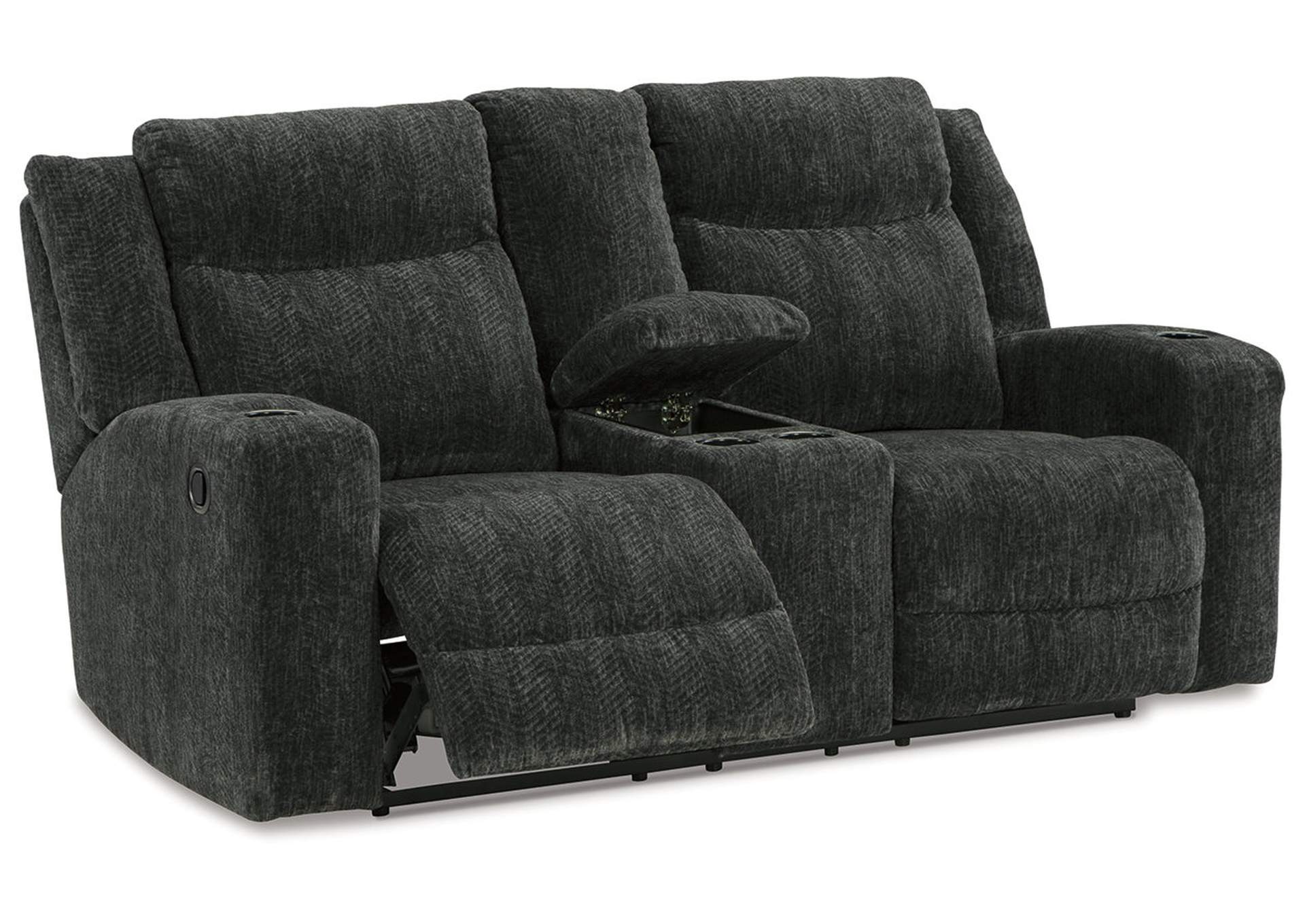 Martinglenn Reclining Loveseat with Console,Signature Design By Ashley