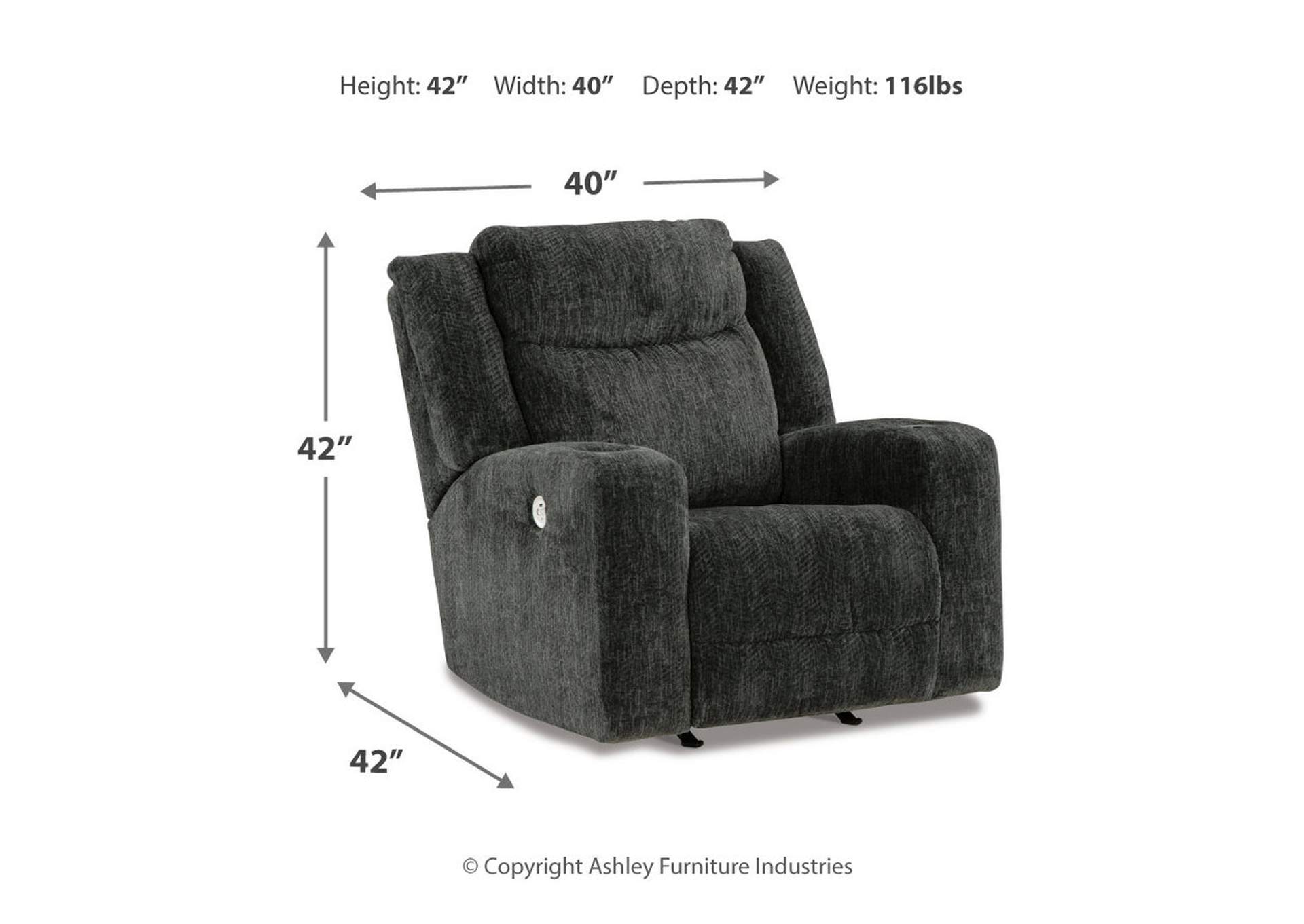 Martinglenn Power Reclining Sofa, Loveseat and Recliner,Signature Design By Ashley