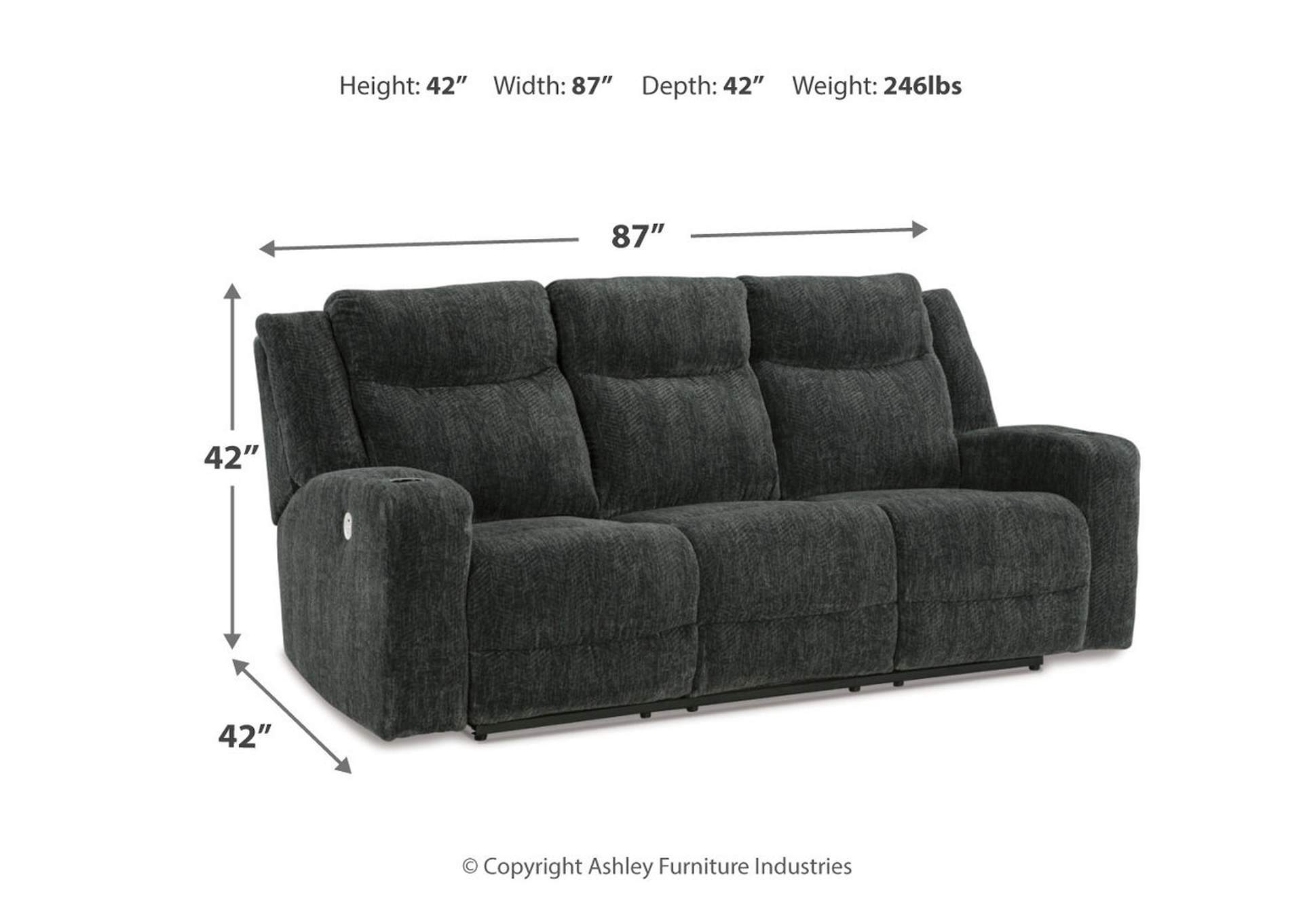 Martinglenn Power Sofa, Loveseat and Recliner,Signature Design By Ashley