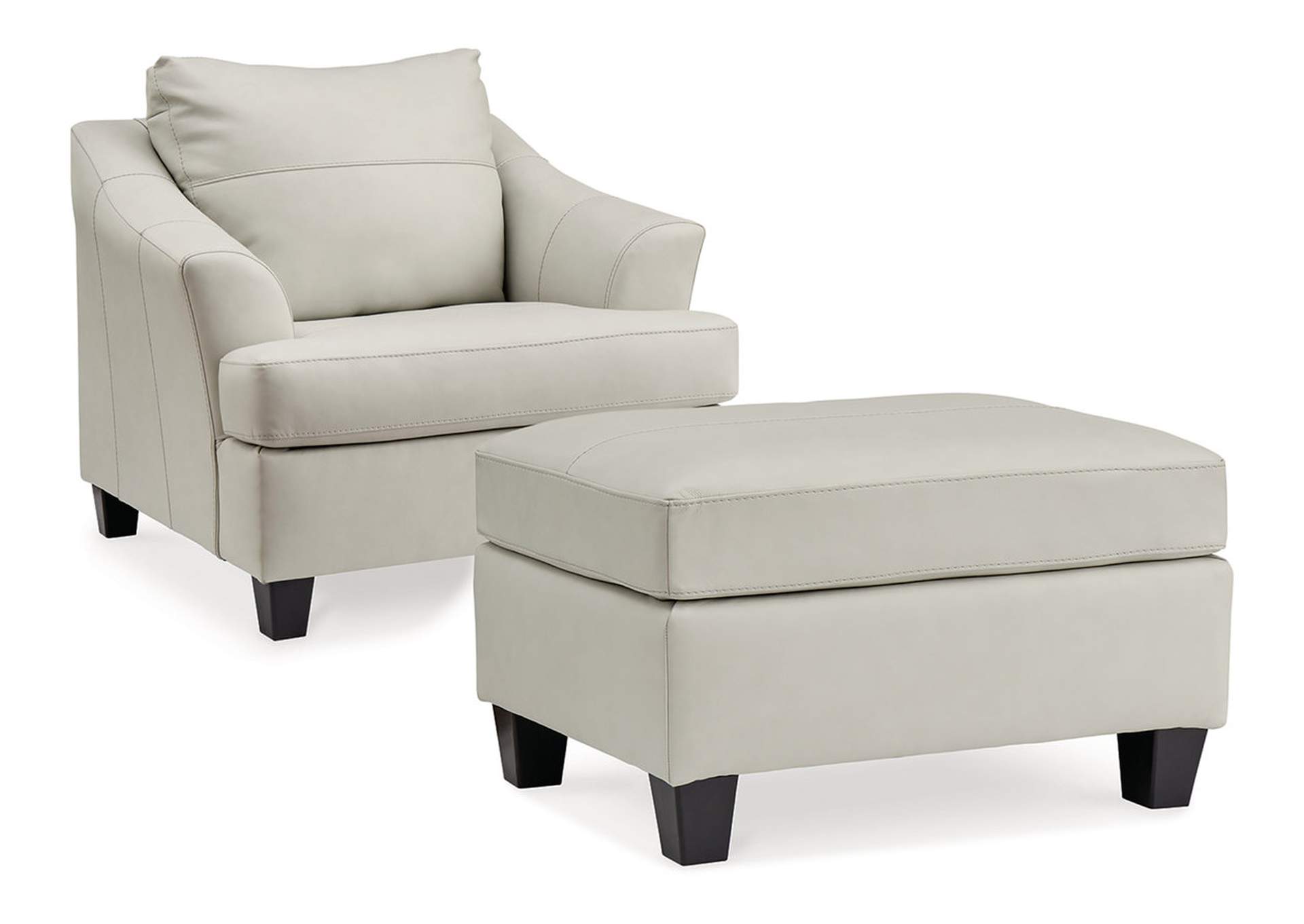 Genoa Oversized Chair and Ottoman,Signature Design By Ashley