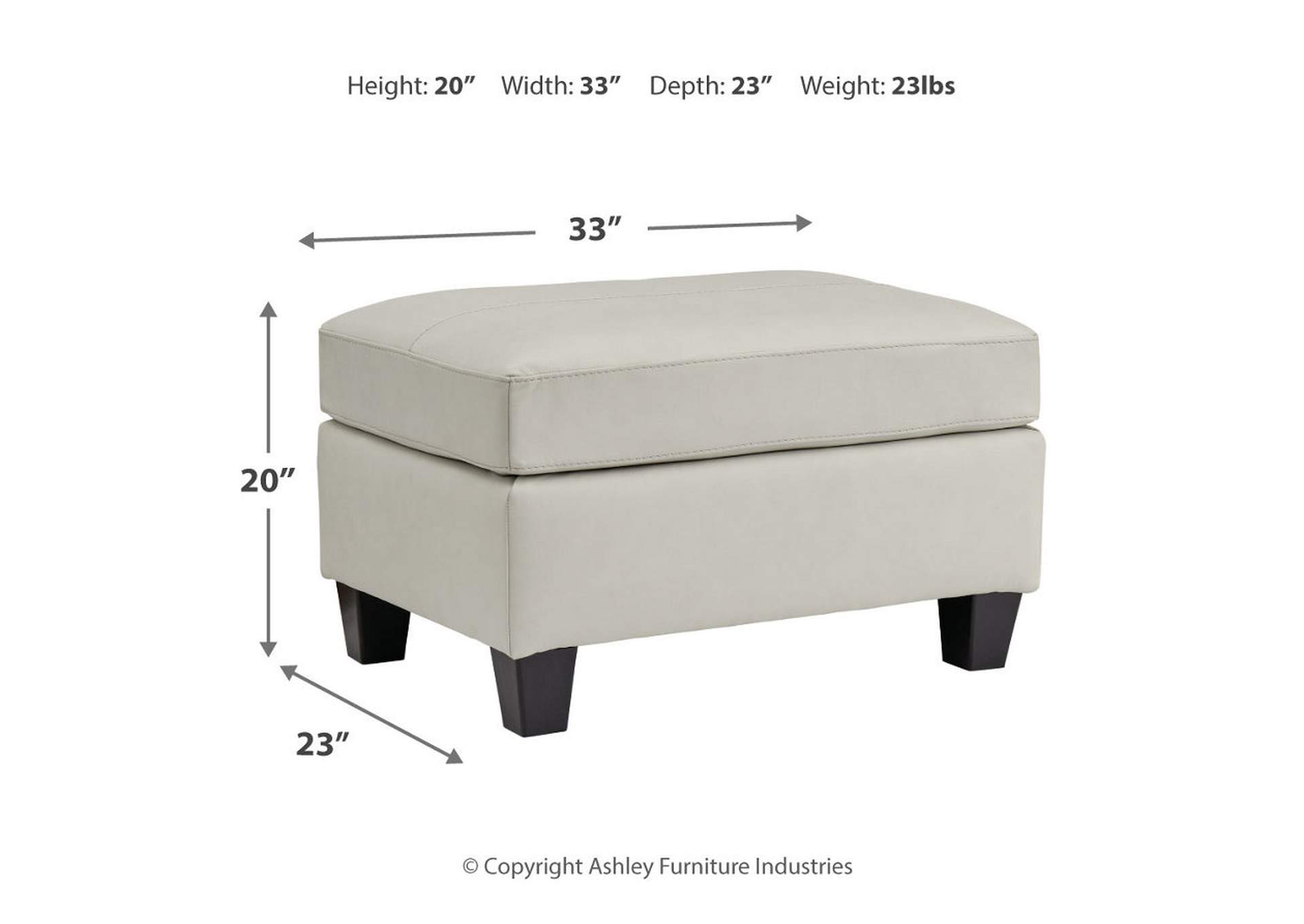 Genoa Ottoman,Signature Design By Ashley