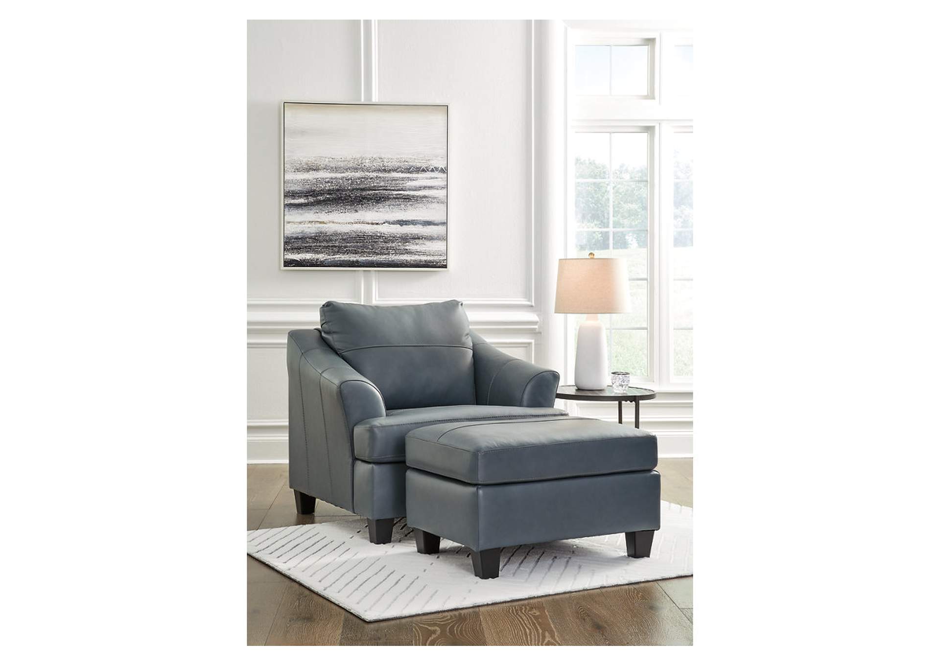 Genoa Oversized Chair and Ottoman,Signature Design By Ashley