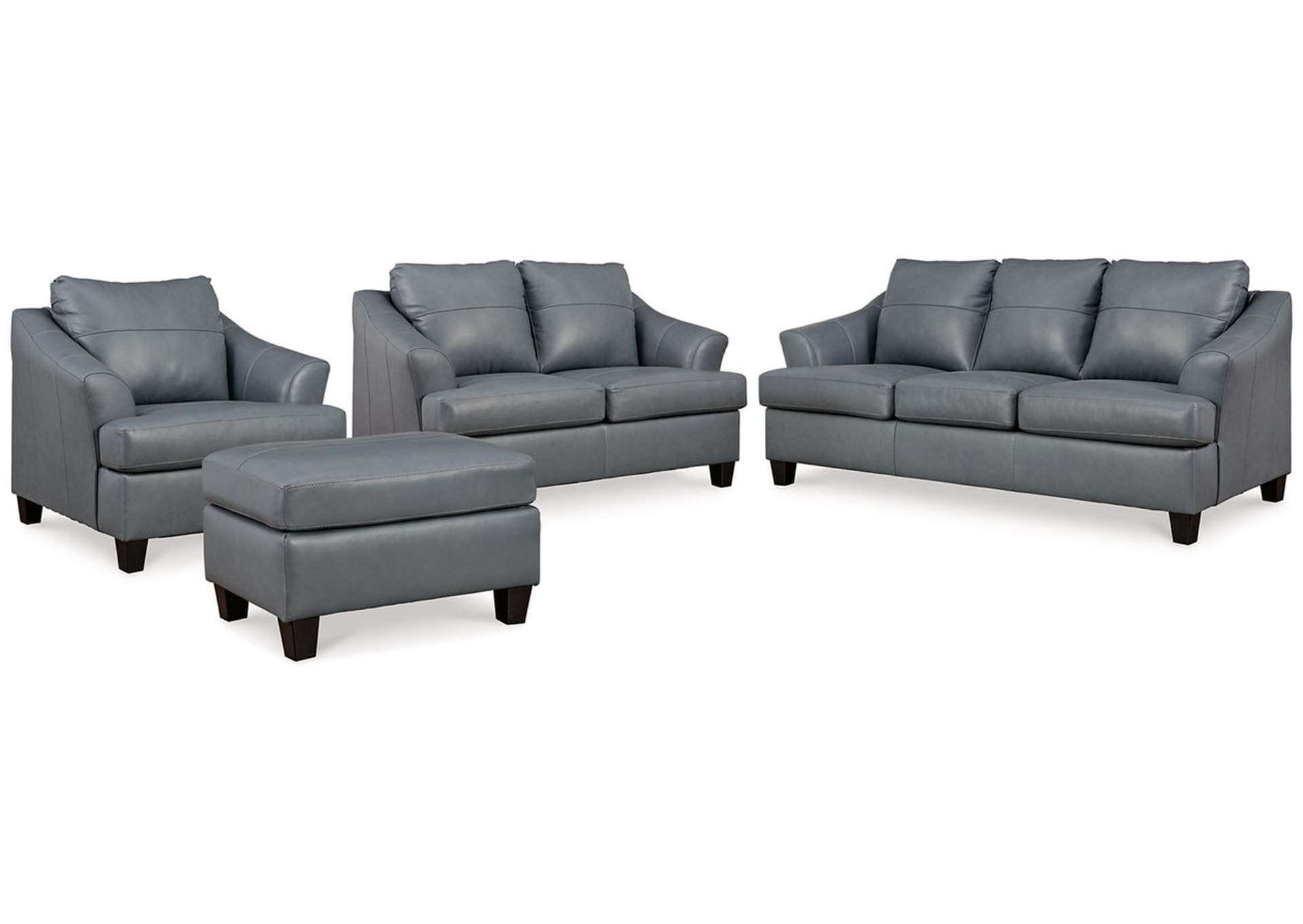 Genoa Sofa, Loveseat, Oversized Chair and Ottoman,Signature Design By Ashley