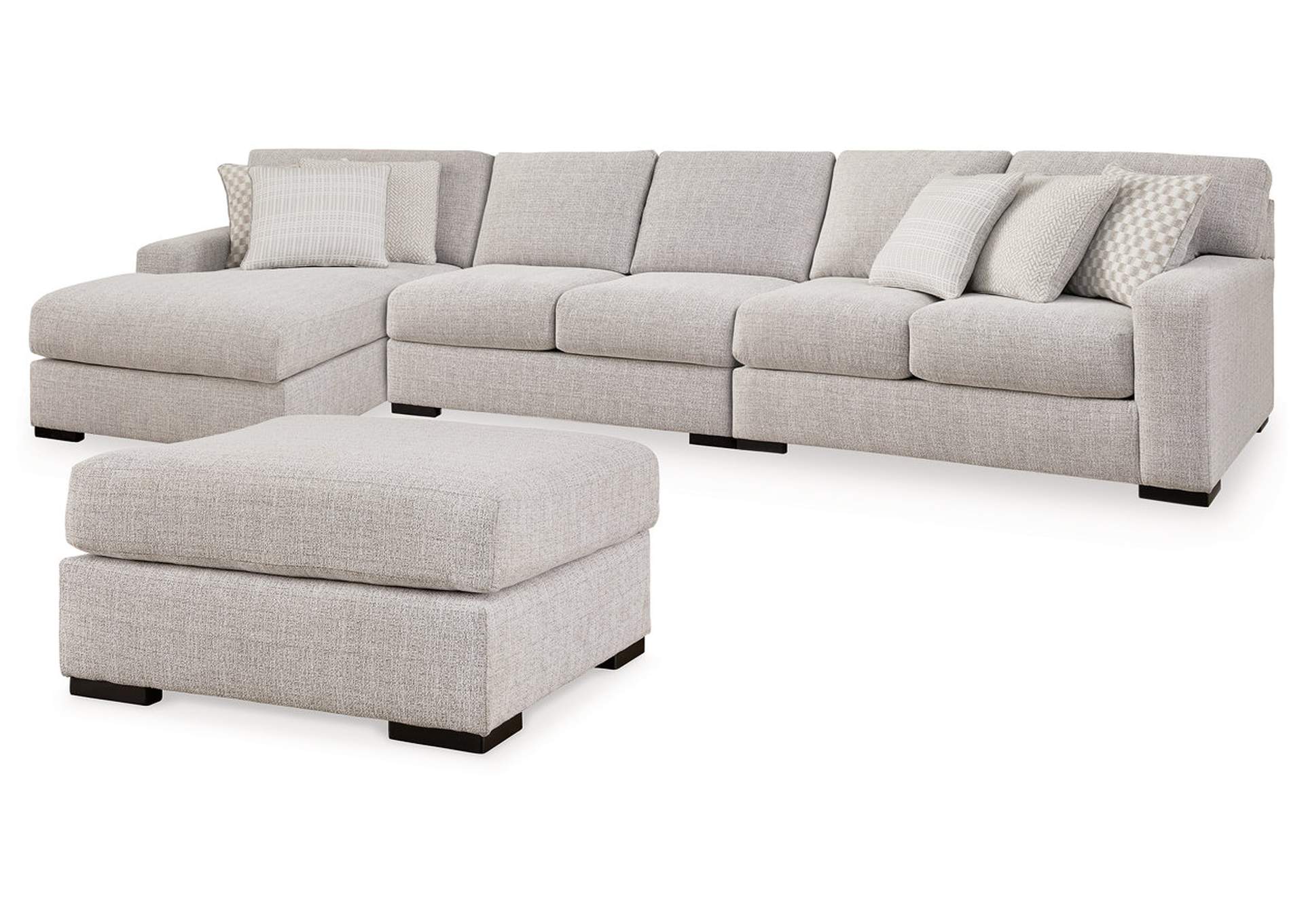 Larce 3-Piece Sectional with Ottoman,Ashley