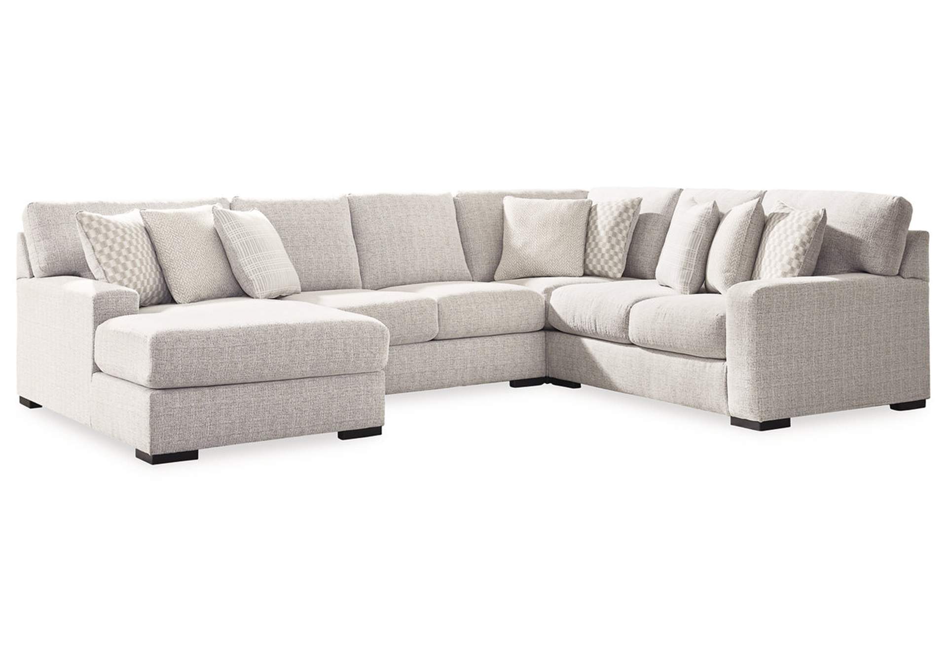 Larce 4-Piece Sectional with Ottoman,Ashley