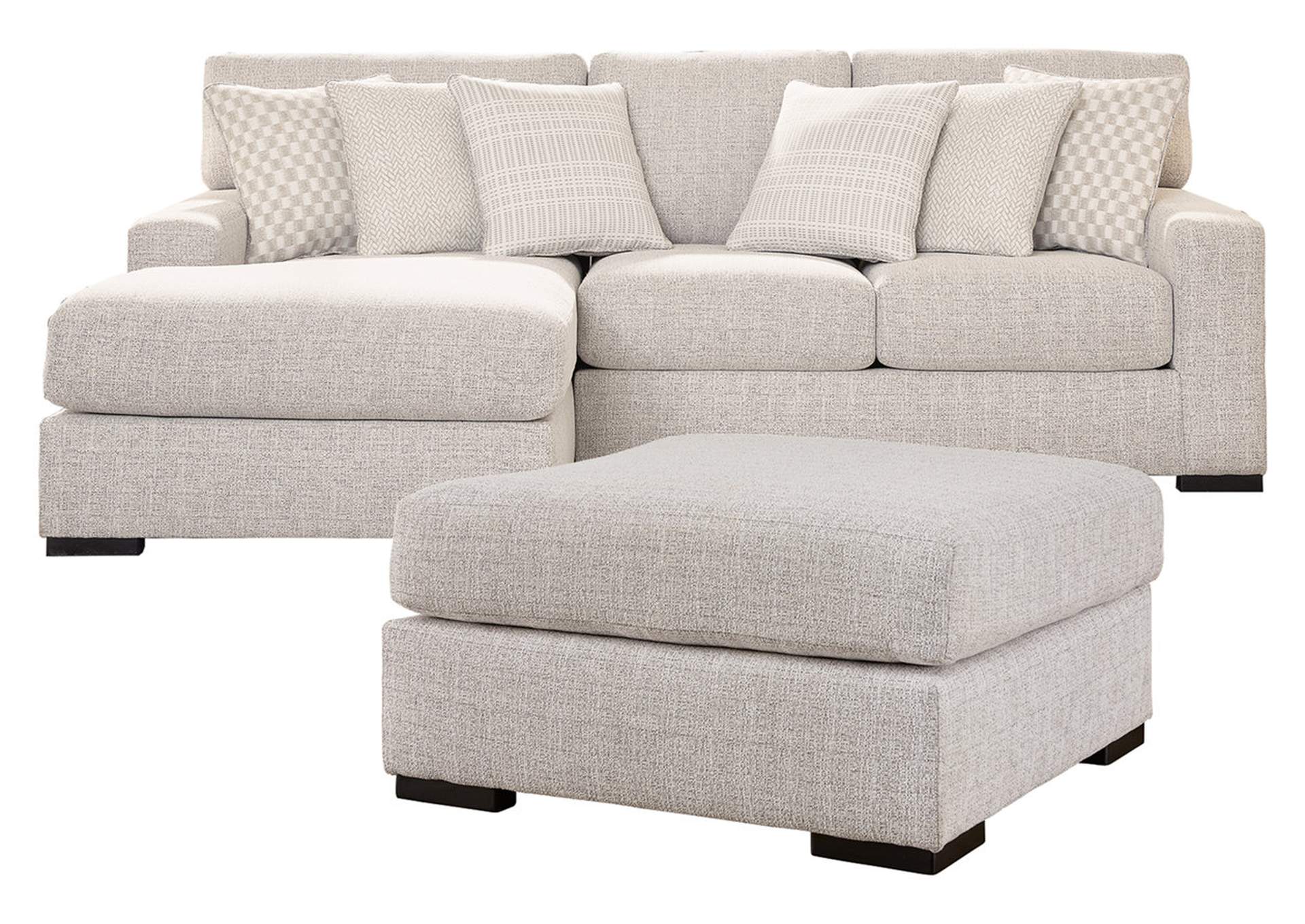 Larce 2-Piece Sectional with Ottoman,Ashley