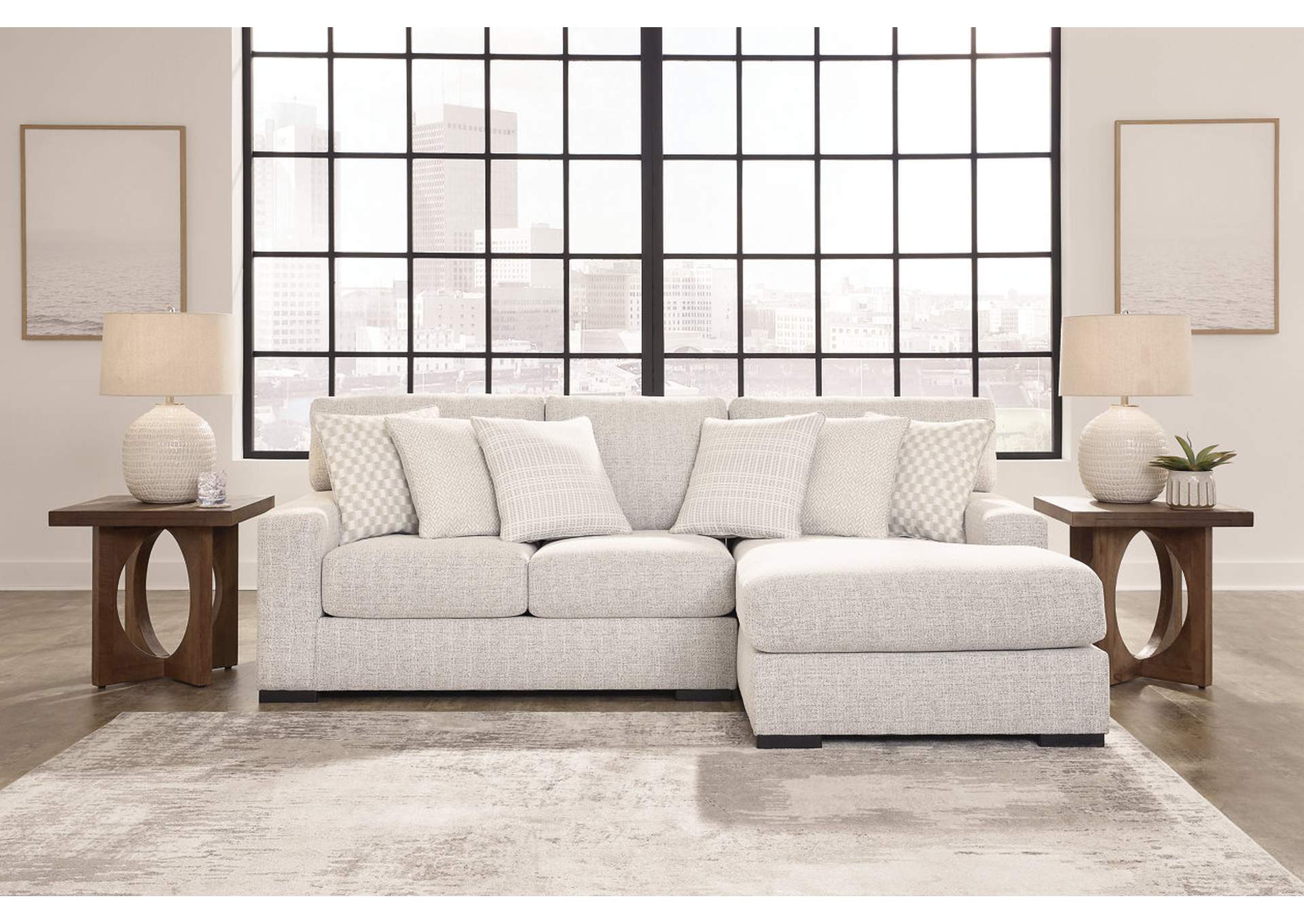 Larce 2-Piece Sectional with Chaise,Ashley