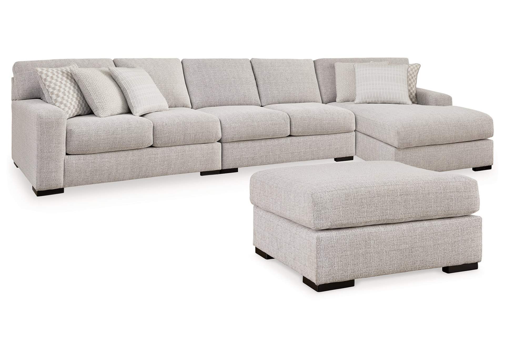 Larce 3-Piece Sectional with Ottoman,Ashley