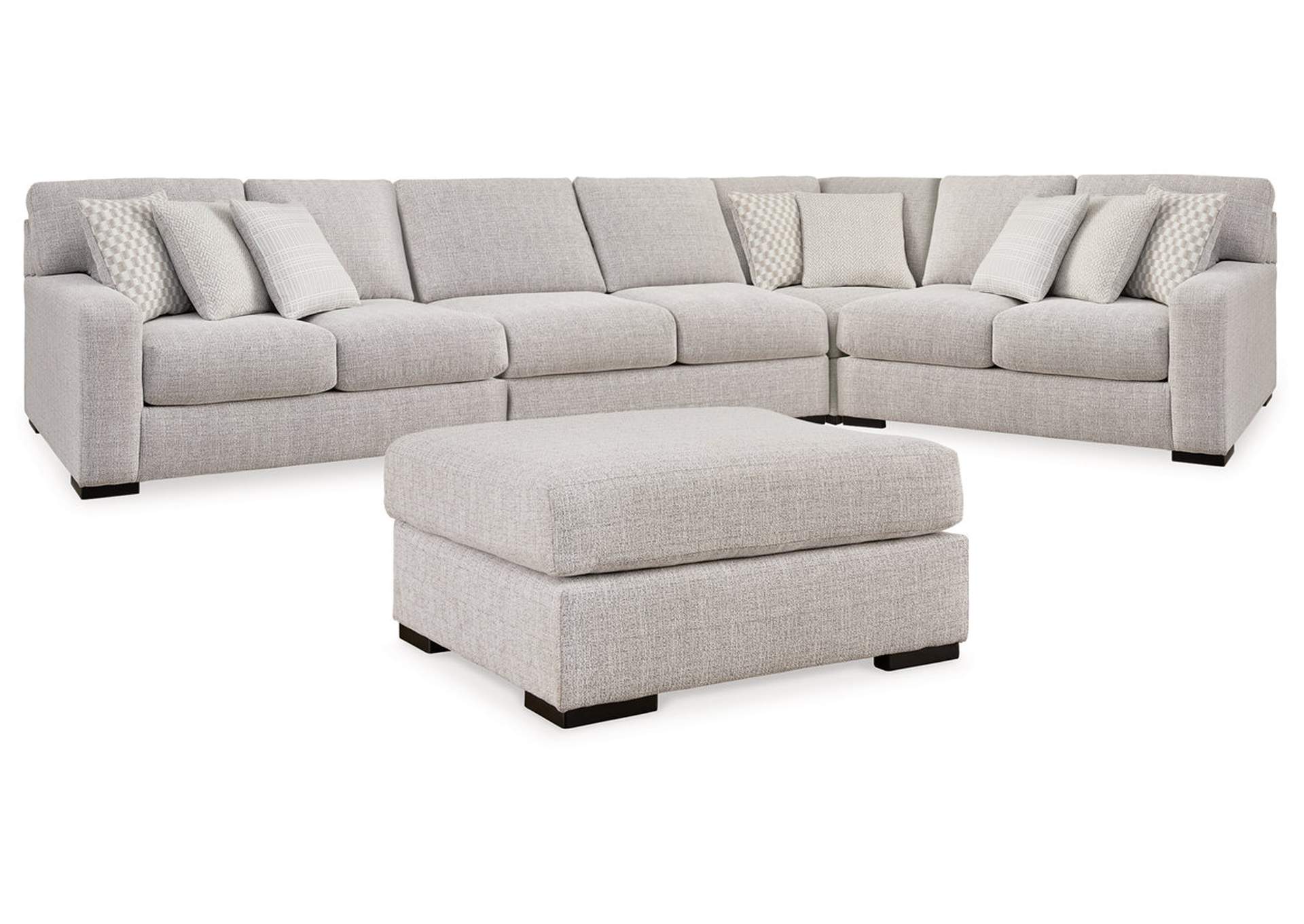 Larce 4-Piece Sectional with Ottoman,Ashley