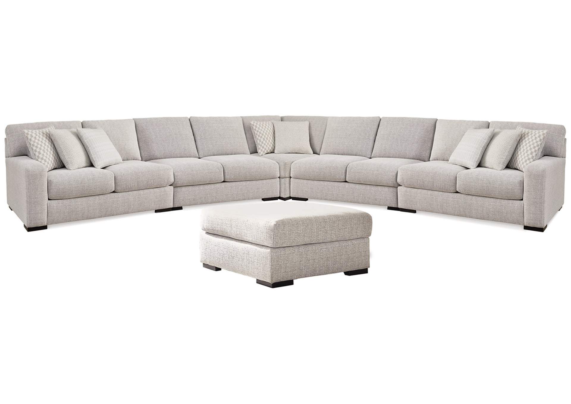 Larce 5-Piece Sectional with Ottoman,Ashley