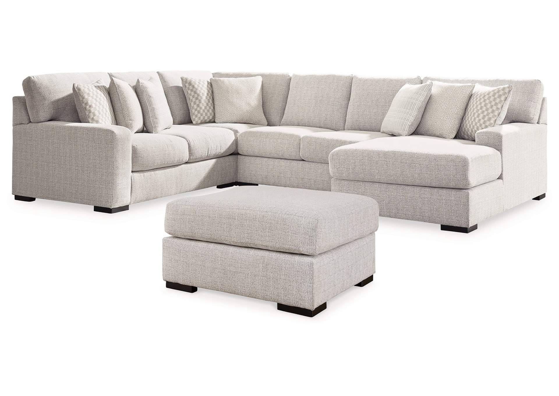 Larce 4-Piece Sectional with Ottoman,Ashley