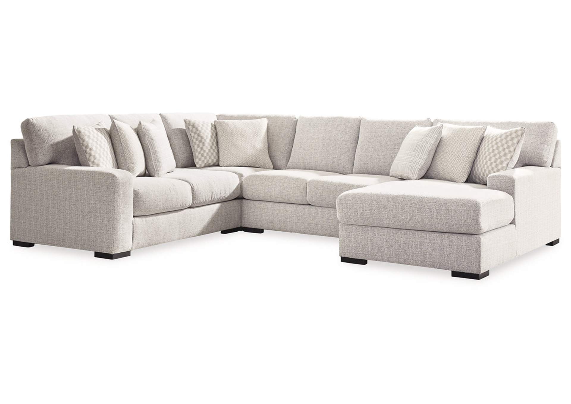 Larce 4-Piece Sectional with Chaise,Ashley