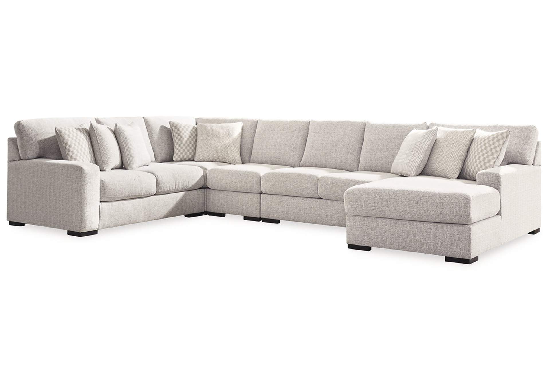 Larce 5-Piece Sectional with Ottoman,Ashley