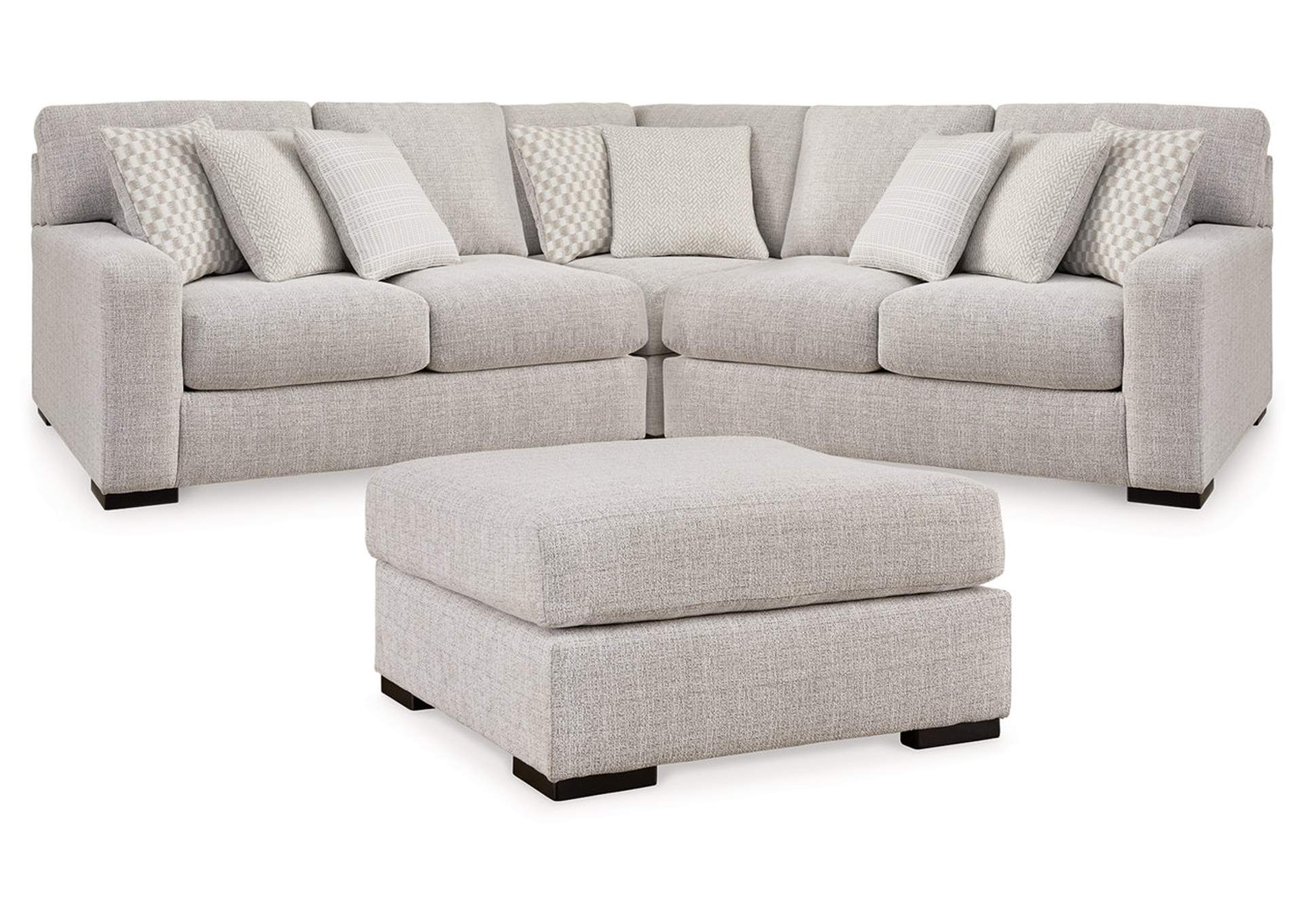 Larce 3-Piece Sectional with Ottoman,Ashley