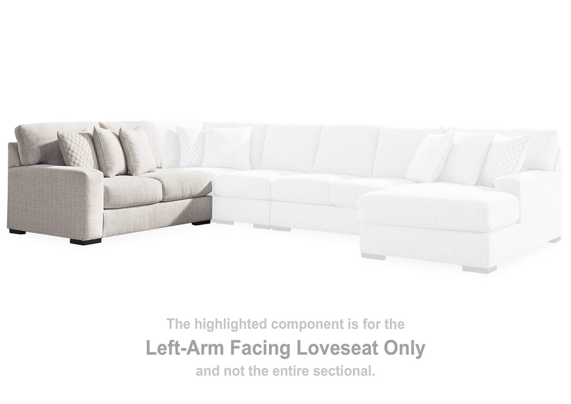 Larce Left-Arm Facing Loveseat,Ashley