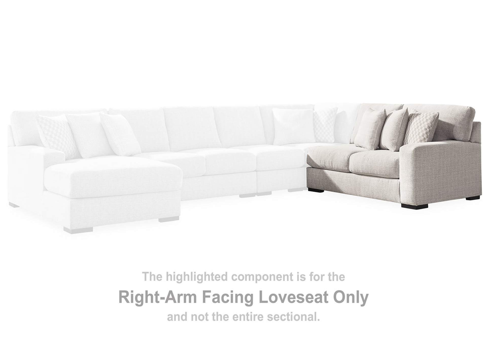 Larce Right-Arm Facing Loveseat,Ashley