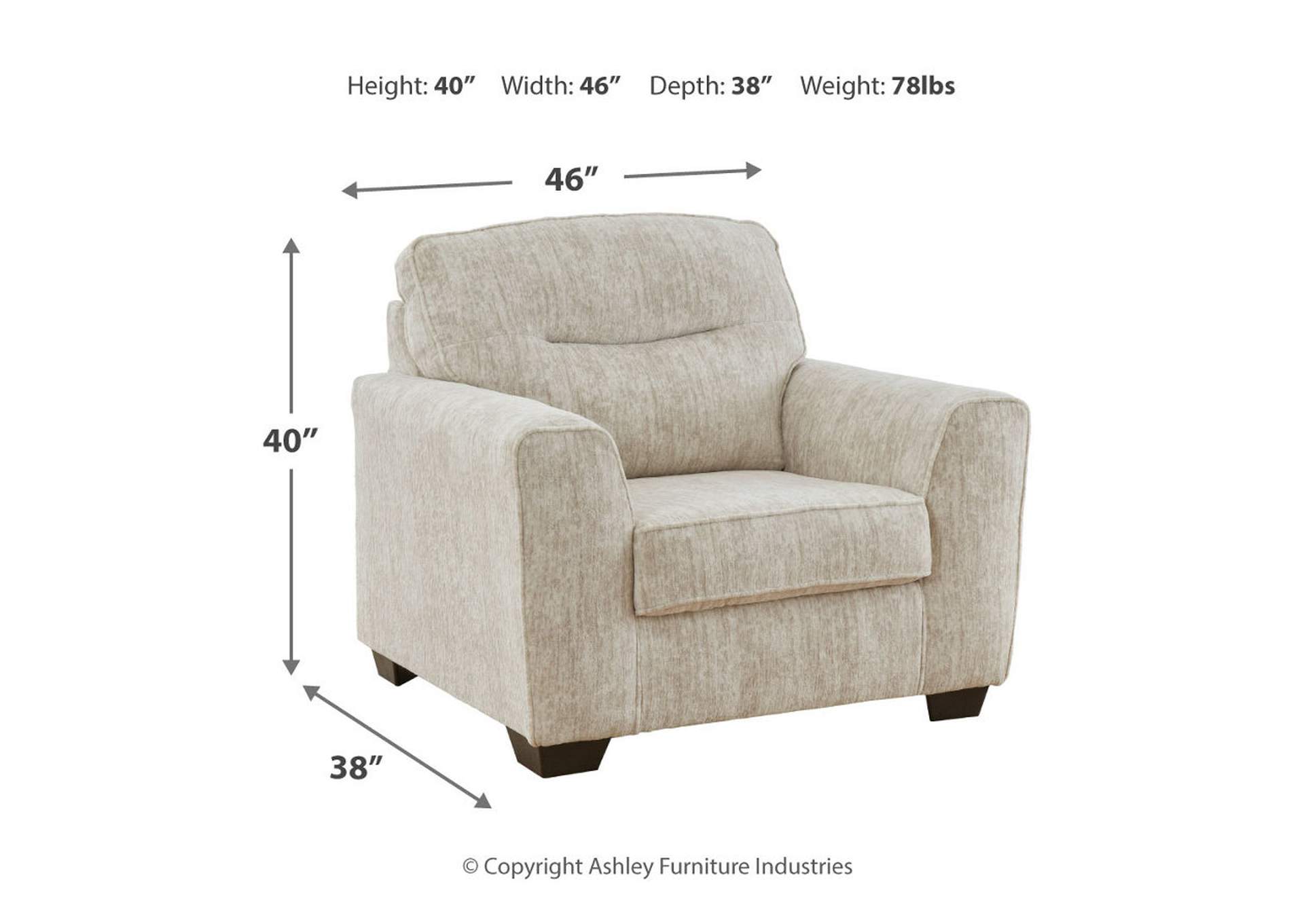 Lonoke Oversized Chair and Ottoman,Signature Design By Ashley