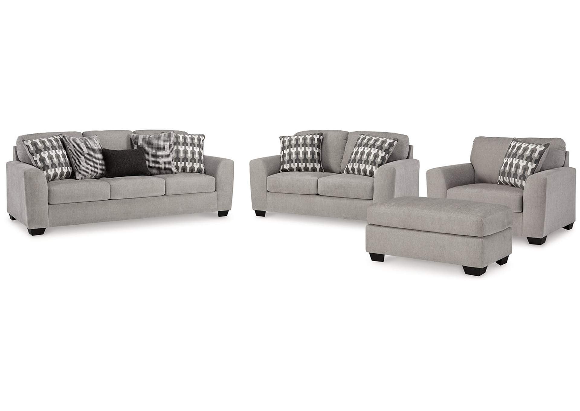 Avenal Park Sofa, Loveseat, Chair and Ottoman,Signature Design By Ashley