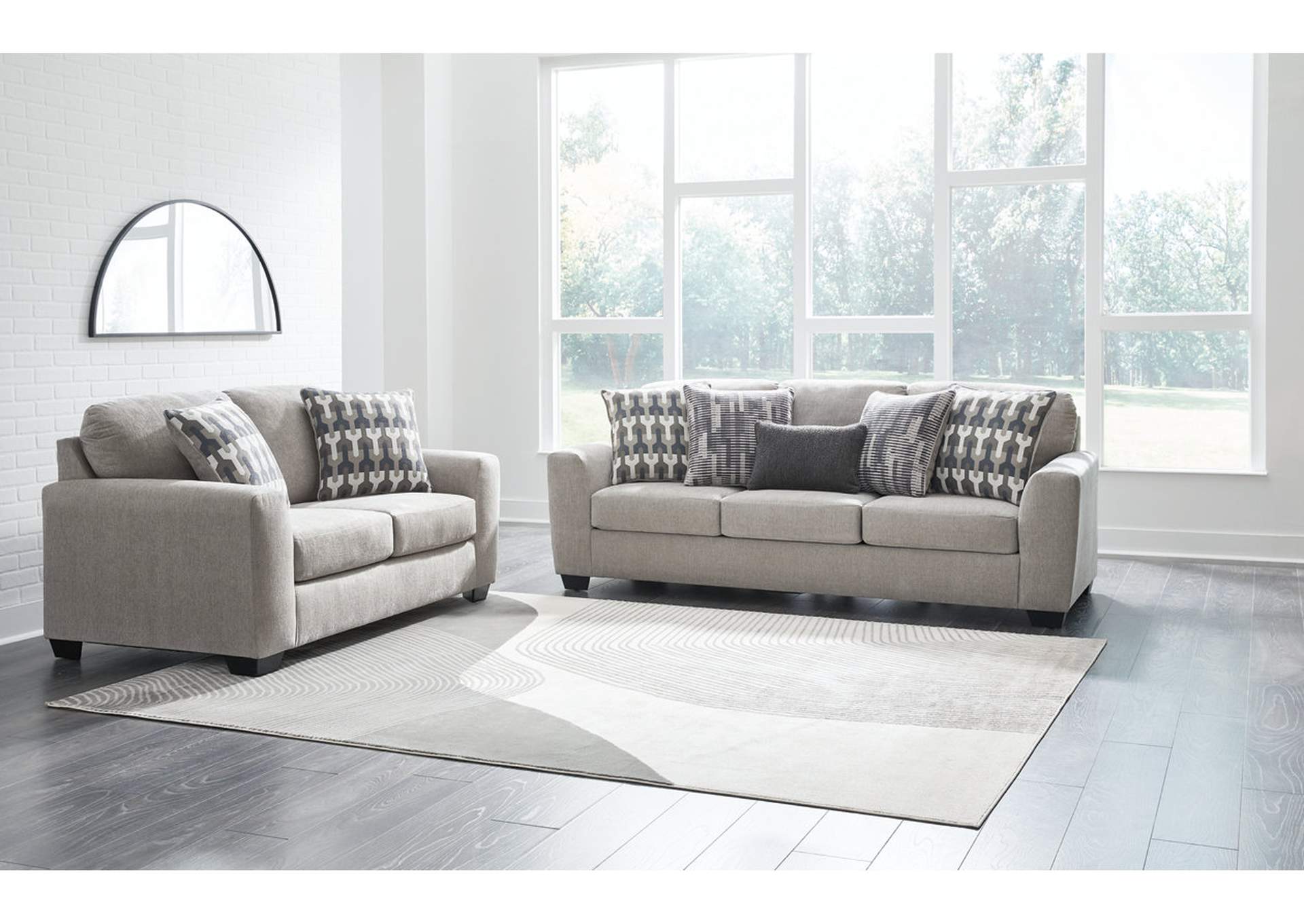 Avenal Park Sofa, Loveseat, Chair and Ottoman,Signature Design By Ashley