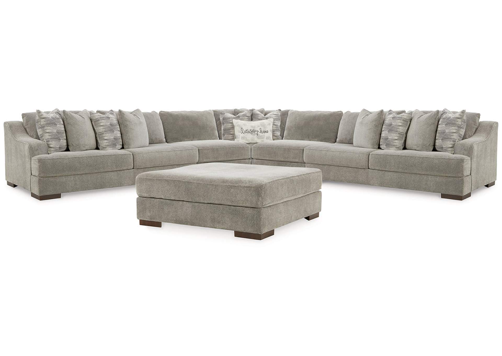 Bayless 5-Piece Sectional with Ottoman,Signature Design By Ashley