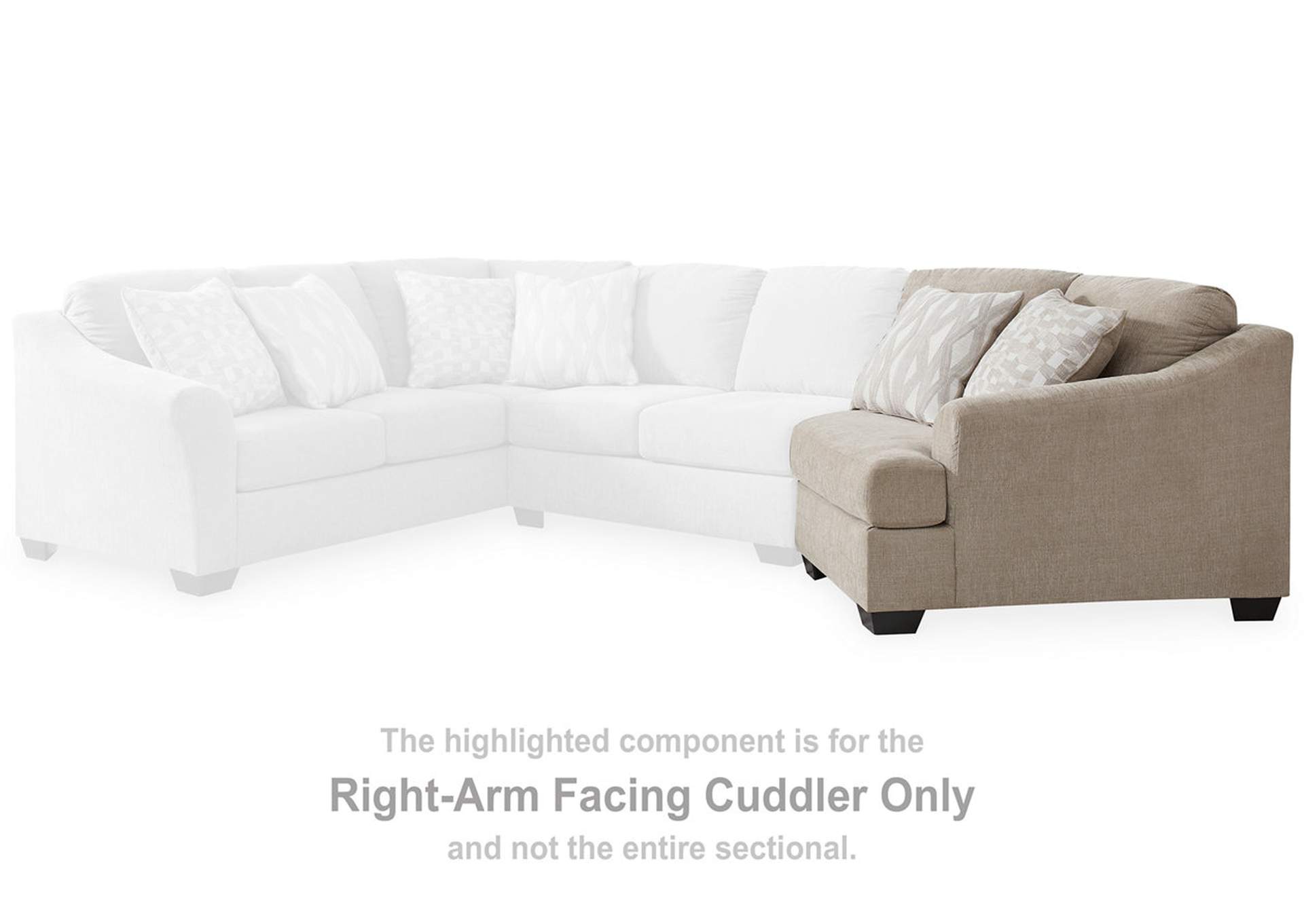 Brogan Bay Right-Arm Facing Cuddler,Signature Design By Ashley