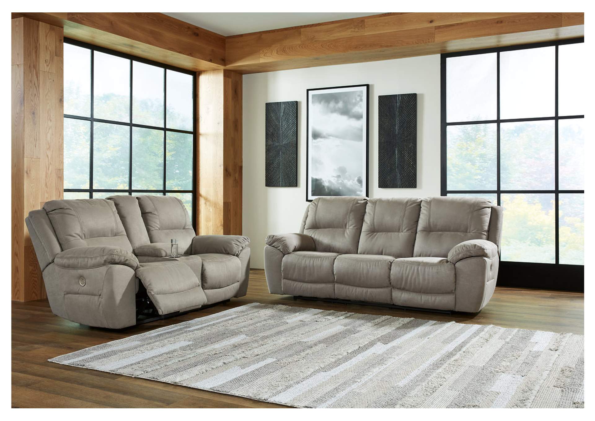 Next-Gen Gaucho Power Reclining Sofa, Loveseat and Recliner,Signature Design By Ashley