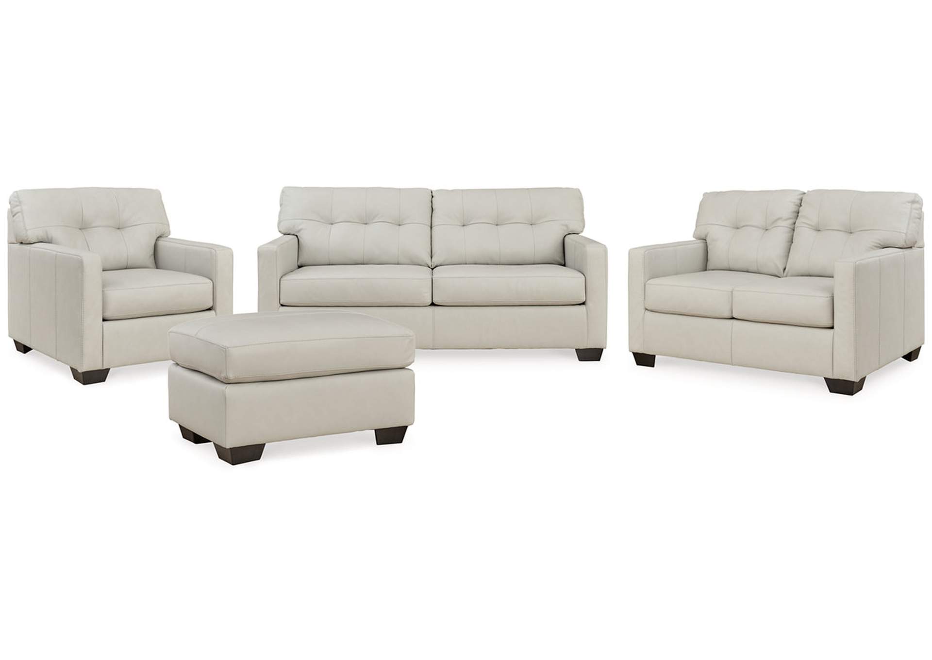 Belziani Sofa, Loveseat, Oversized Chair and Ottoman,Signature Design By Ashley