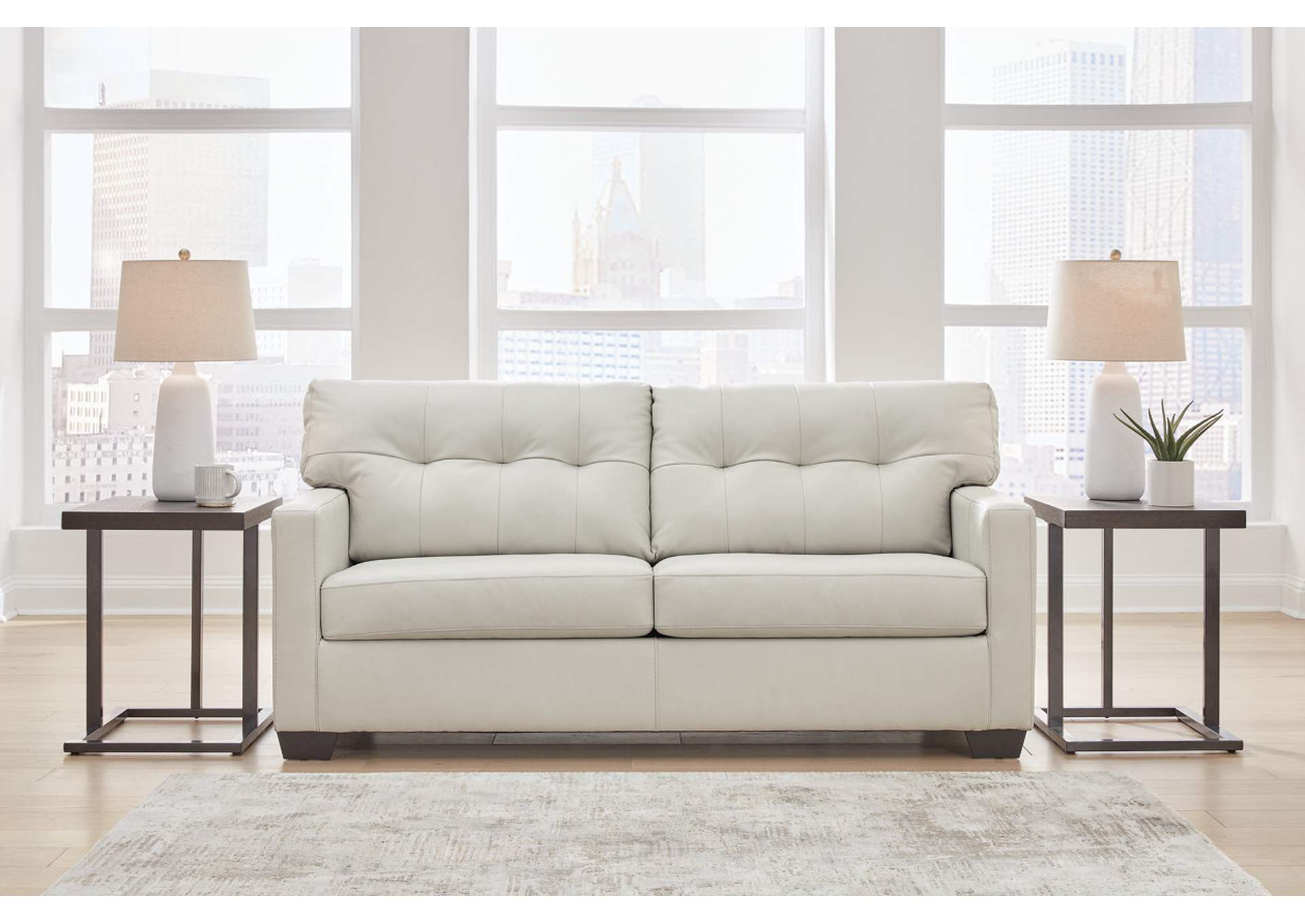 Belziani Sofa, Loveseat, Chair and Ottoman,Signature Design By Ashley