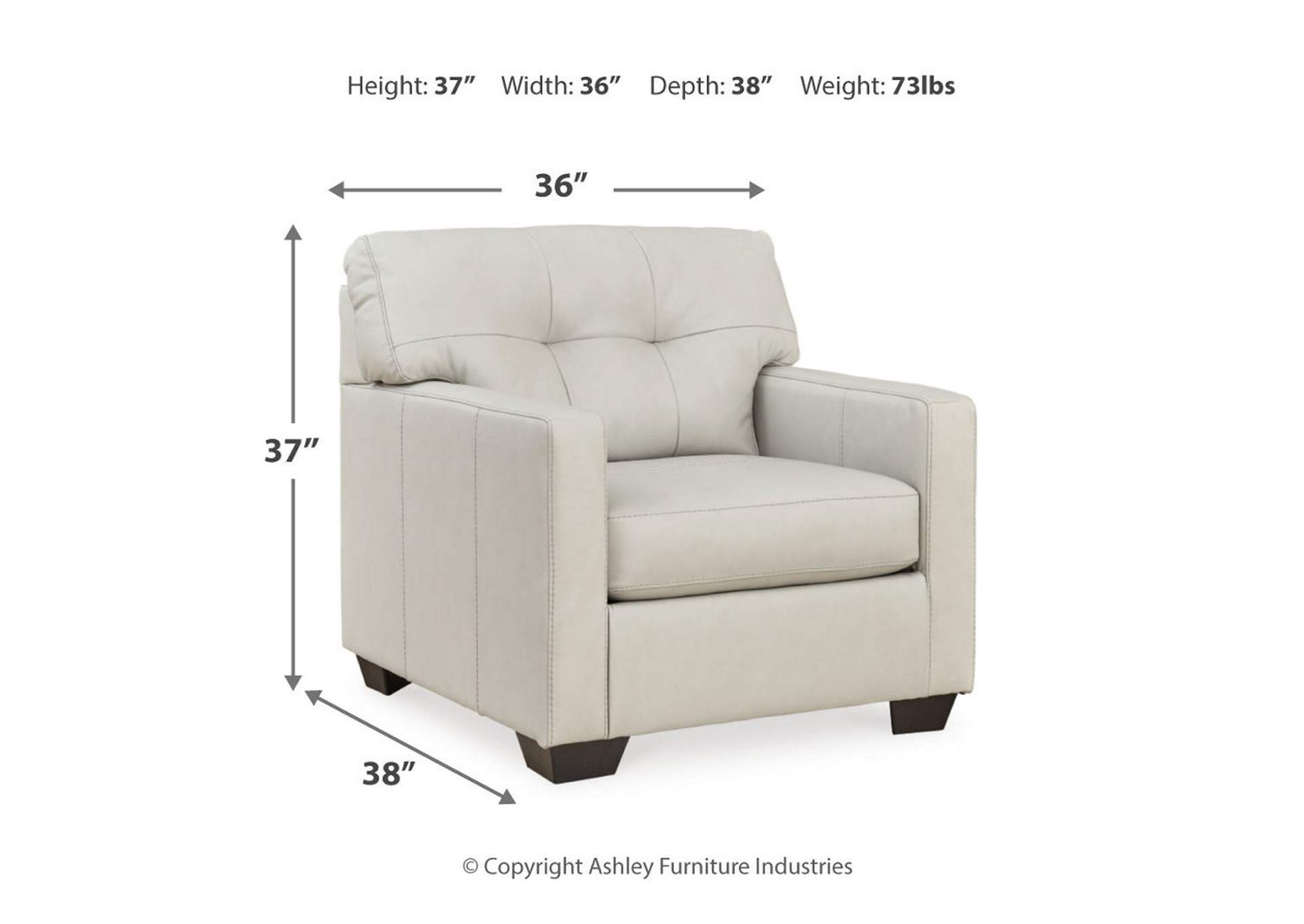 Belziani Sofa, Loveseat, Chair and Ottoman,Signature Design By Ashley