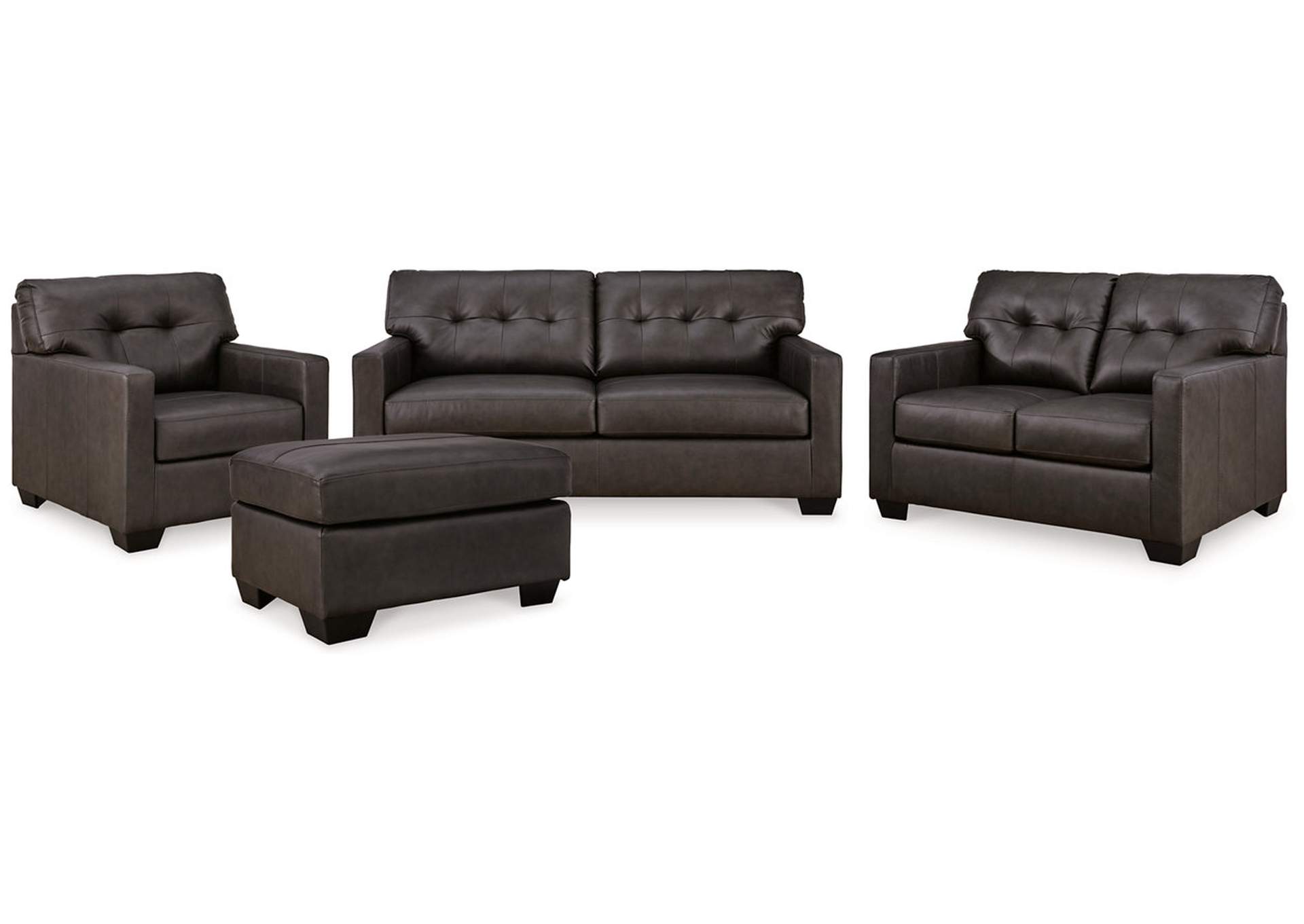 Belziani Sofa, Loveseat, Chair and Ottoman,Signature Design By Ashley