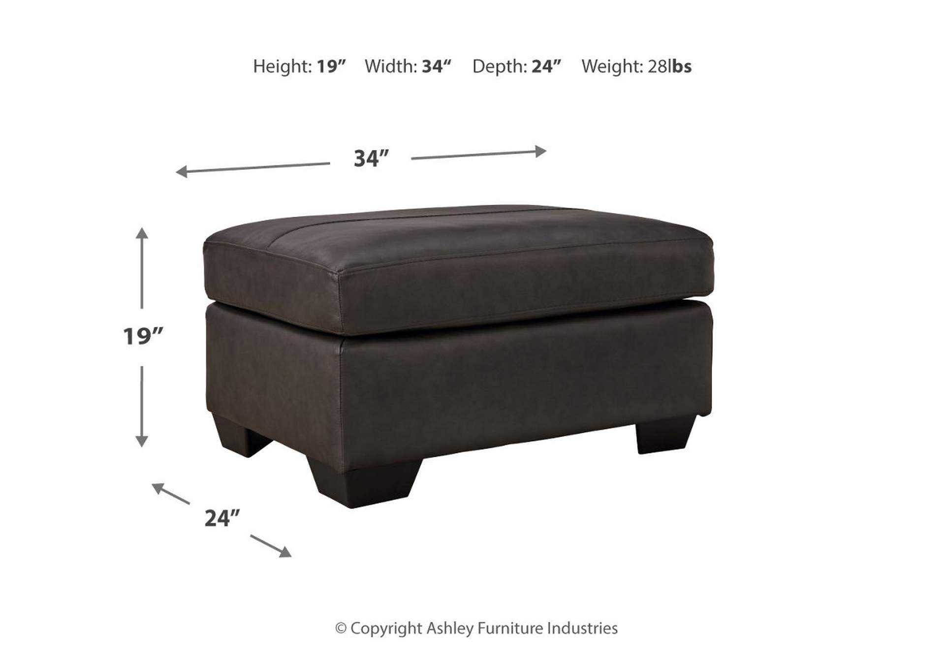 Belziani Sofa, Loveseat, Oversized Chair and Ottoman,Signature Design By Ashley