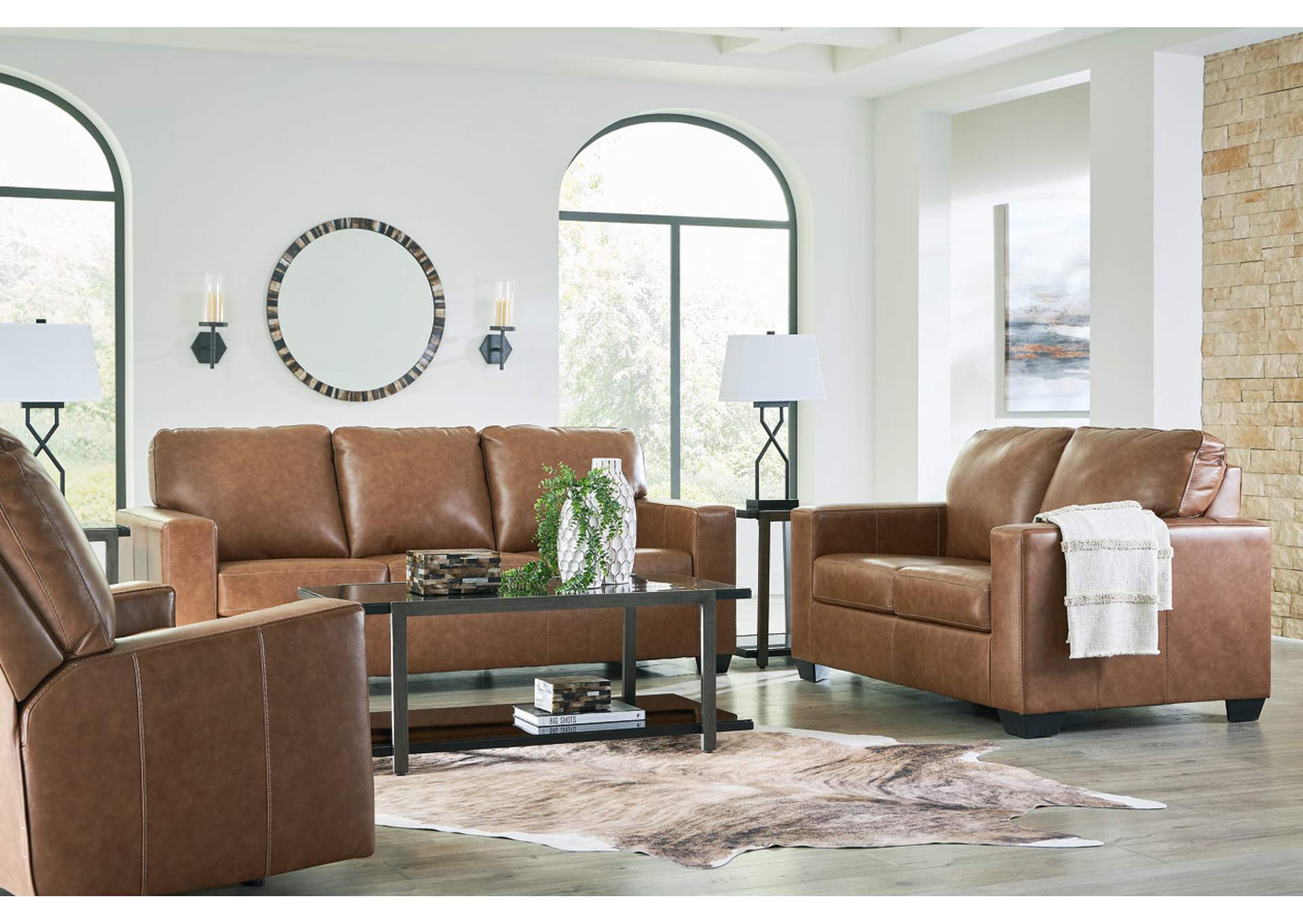 Bolsena Sofa, Loveseat and Recliner,Signature Design By Ashley