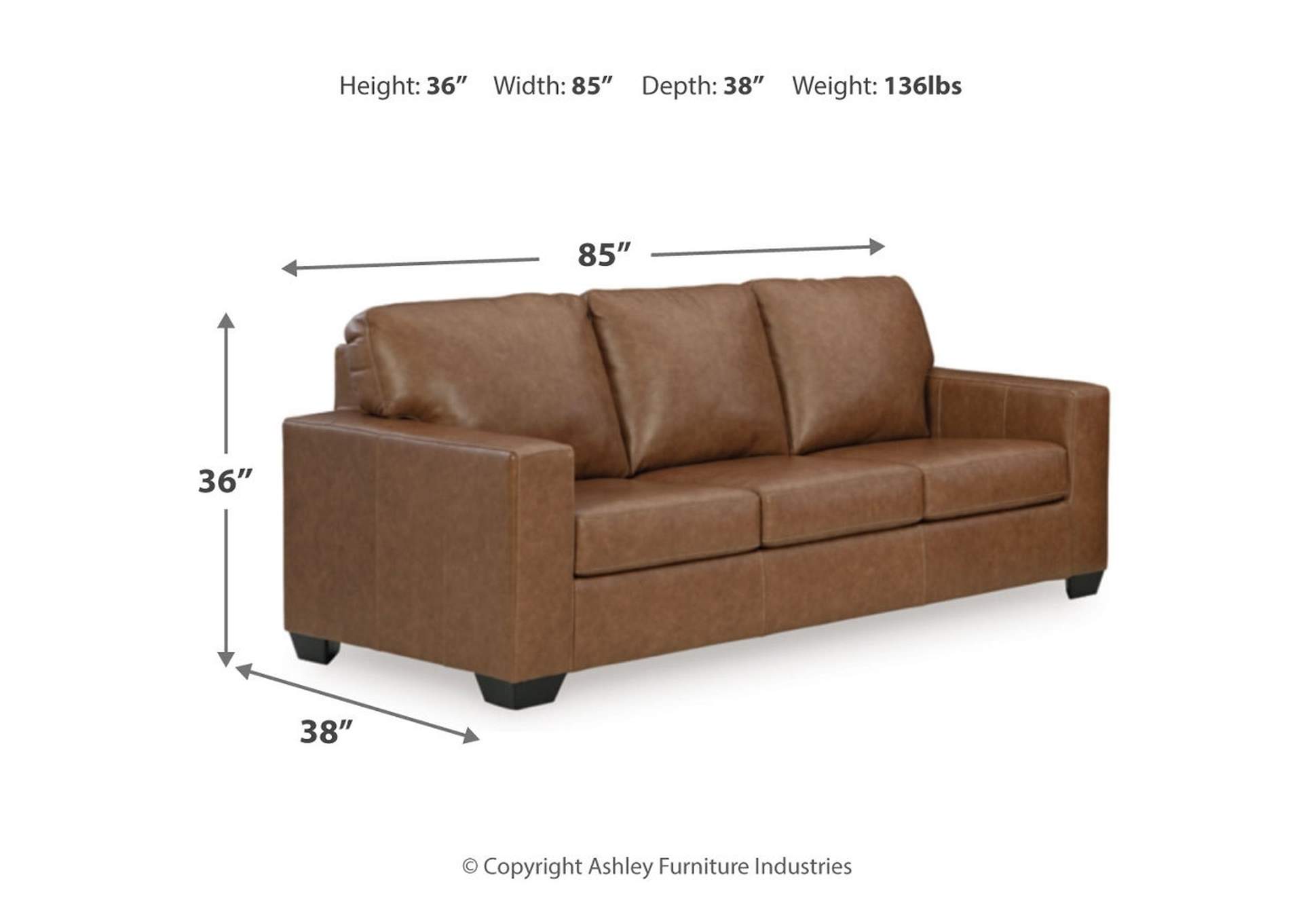 Bolsena Sofa, Loveseat and Recliner,Signature Design By Ashley