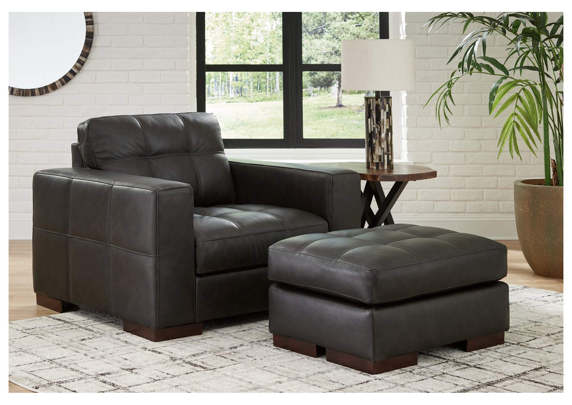 Luigi Sofa, Loveseat, Chair and Ottoman,Signature Design By Ashley