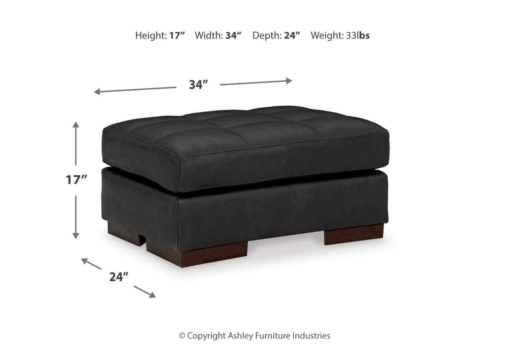 Luigi Oversized Chair and Ottoman,Signature Design By Ashley