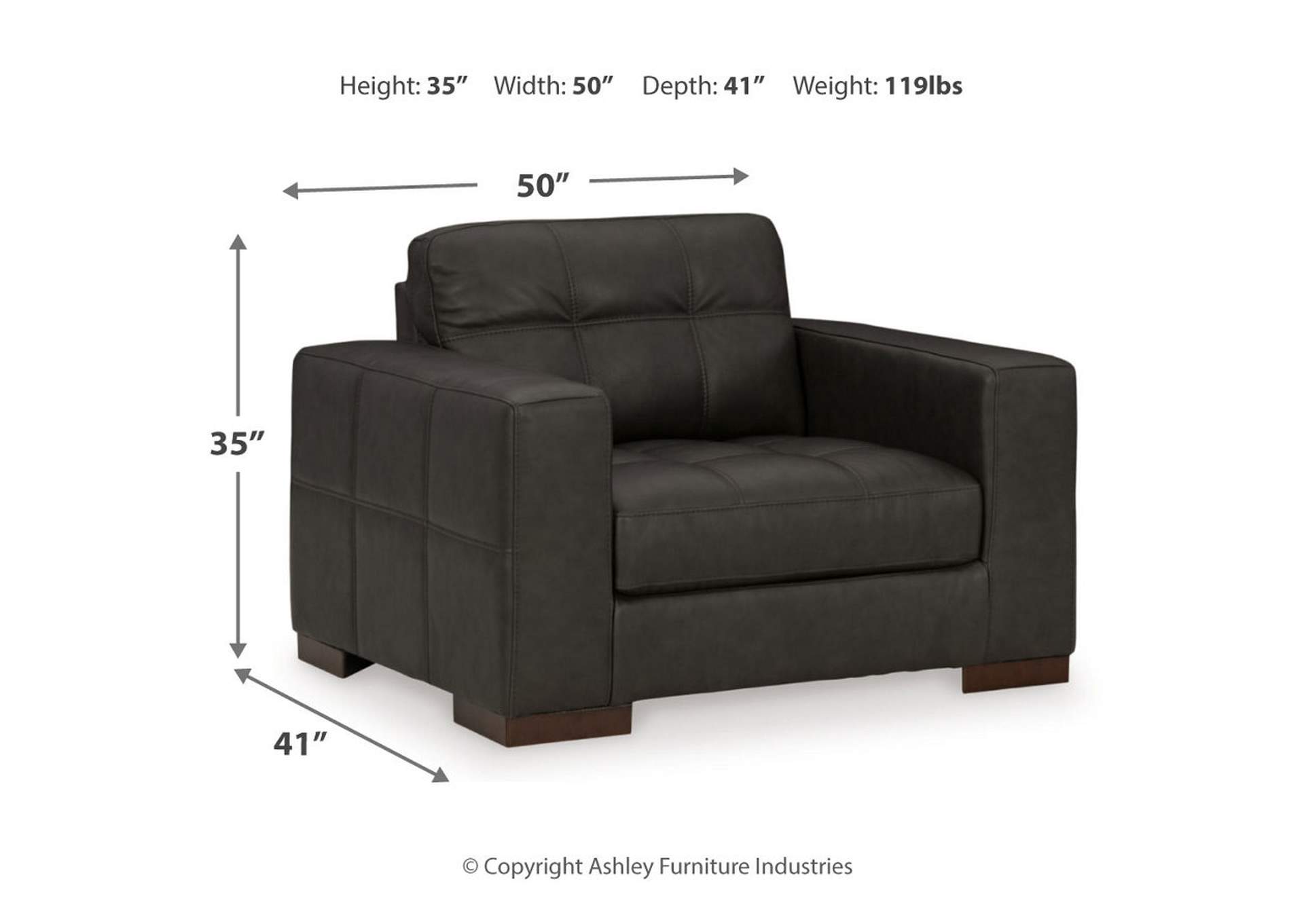 Luigi Sofa, Loveseat, Chair and Ottoman,Signature Design By Ashley