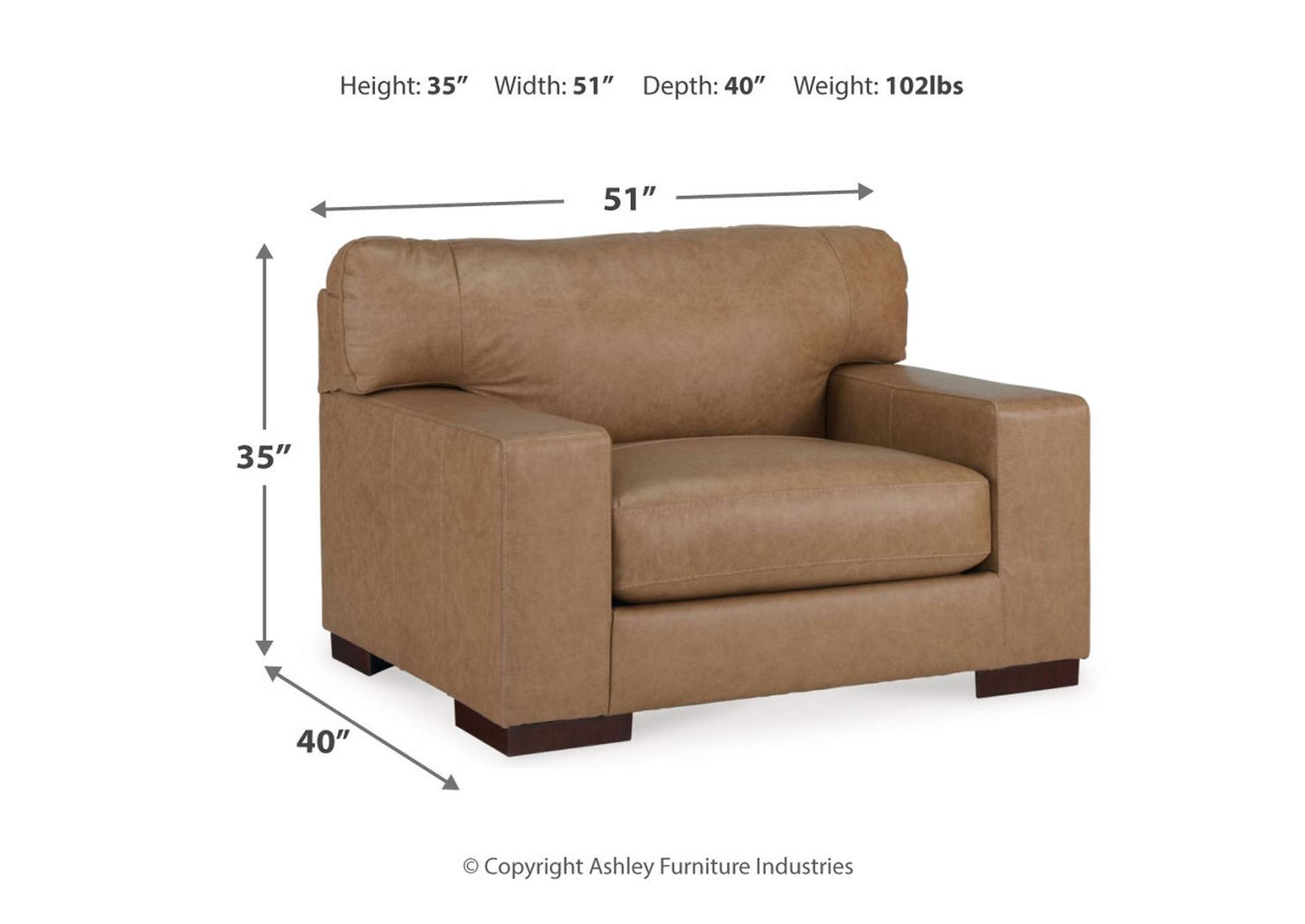 Lombardia Sofa, Loveseat, Chair and Ottoman,Signature Design By Ashley