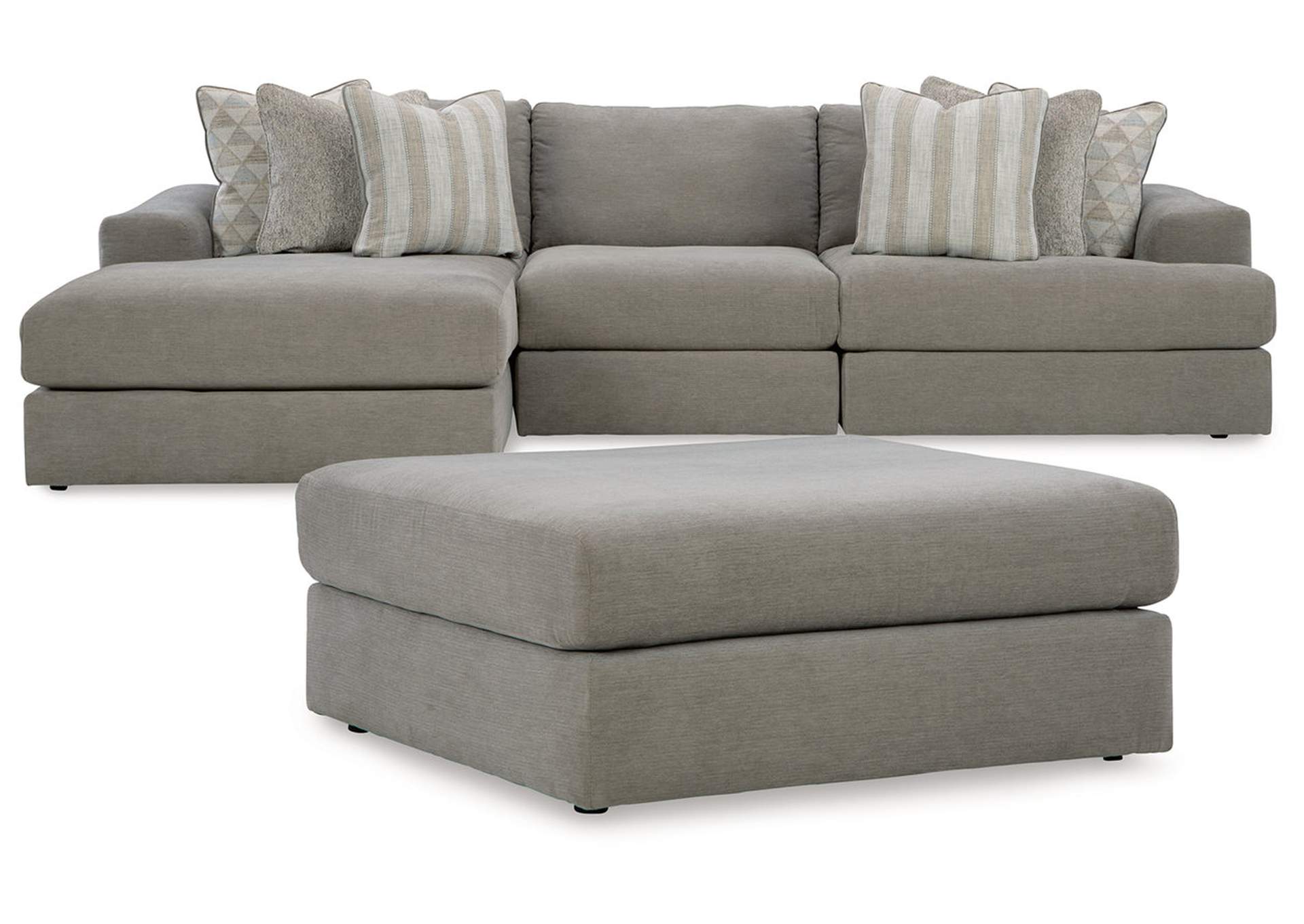 Avaliyah 3-Piece Sectional with Ottoman,Signature Design By Ashley