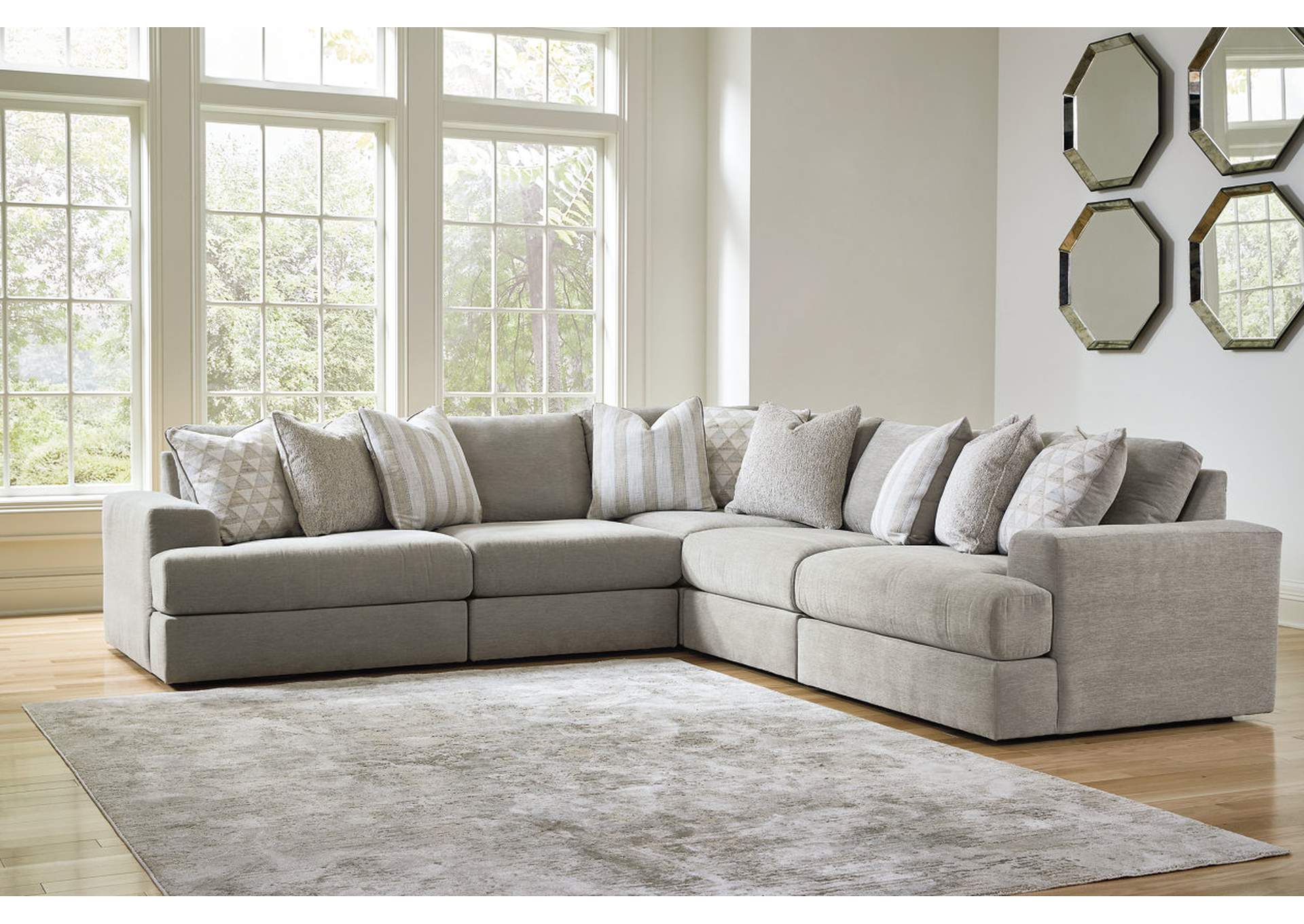 Avaliyah 5-Piece Sectional with Ottoman,Signature Design By Ashley