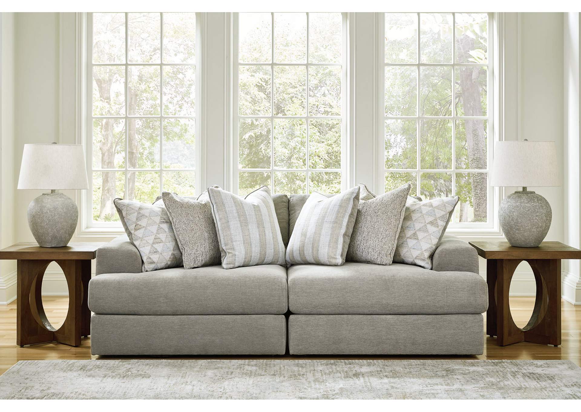 Avaliyah 2-Piece Sectional with Ottoman,Signature Design By Ashley