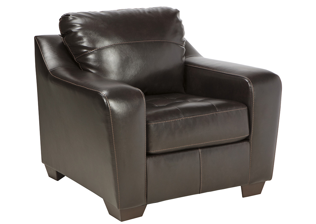 Coppell DuraBlend Chocolate Chair,ABF Benchcraft
