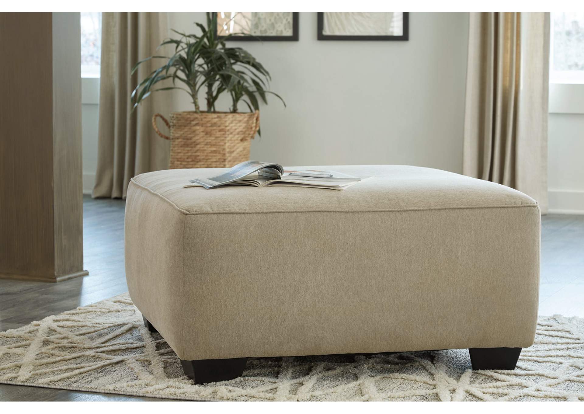 Lucina Oversized Accent Ottoman,Signature Design By Ashley